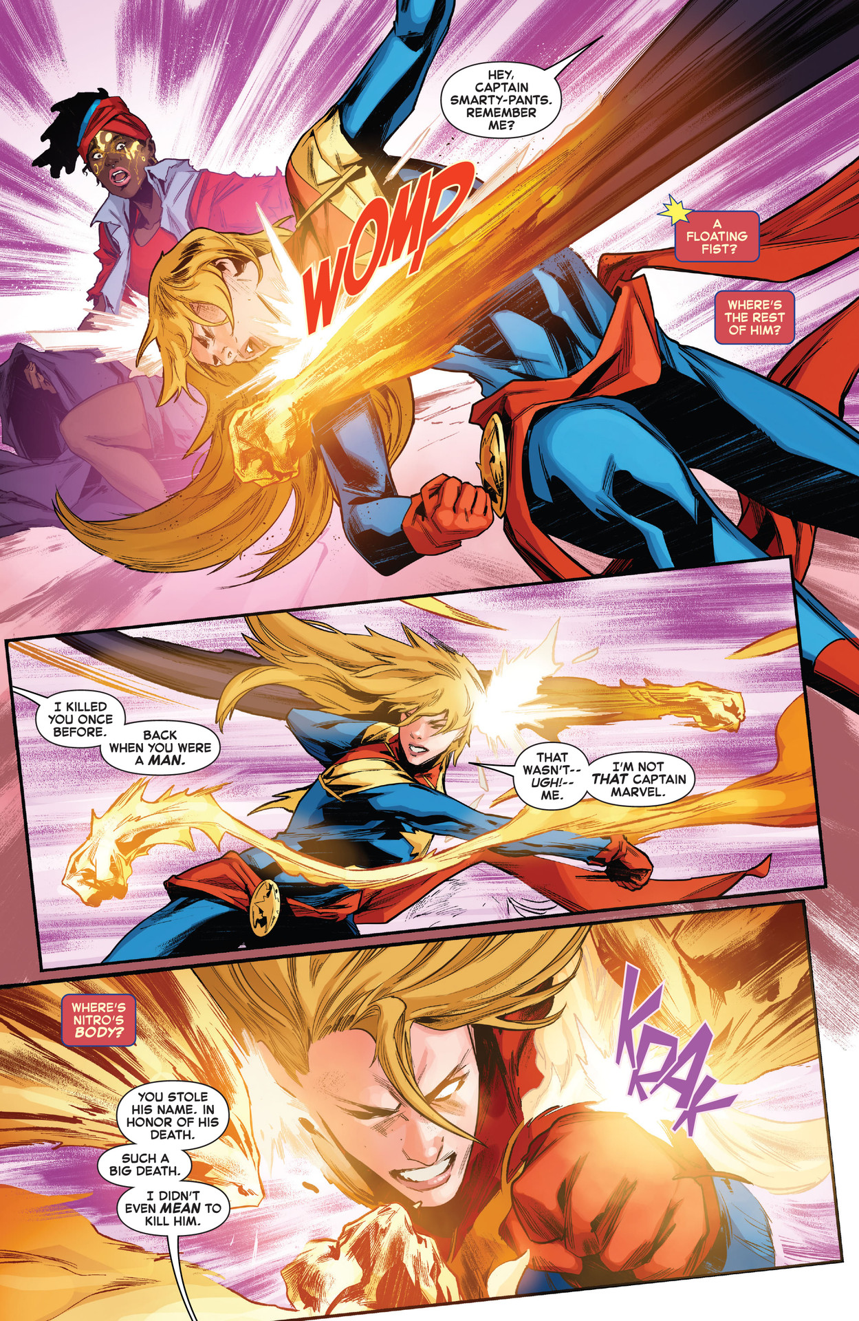 Read online Captain Marvel: Dark Tempest comic -  Issue #5 - 6