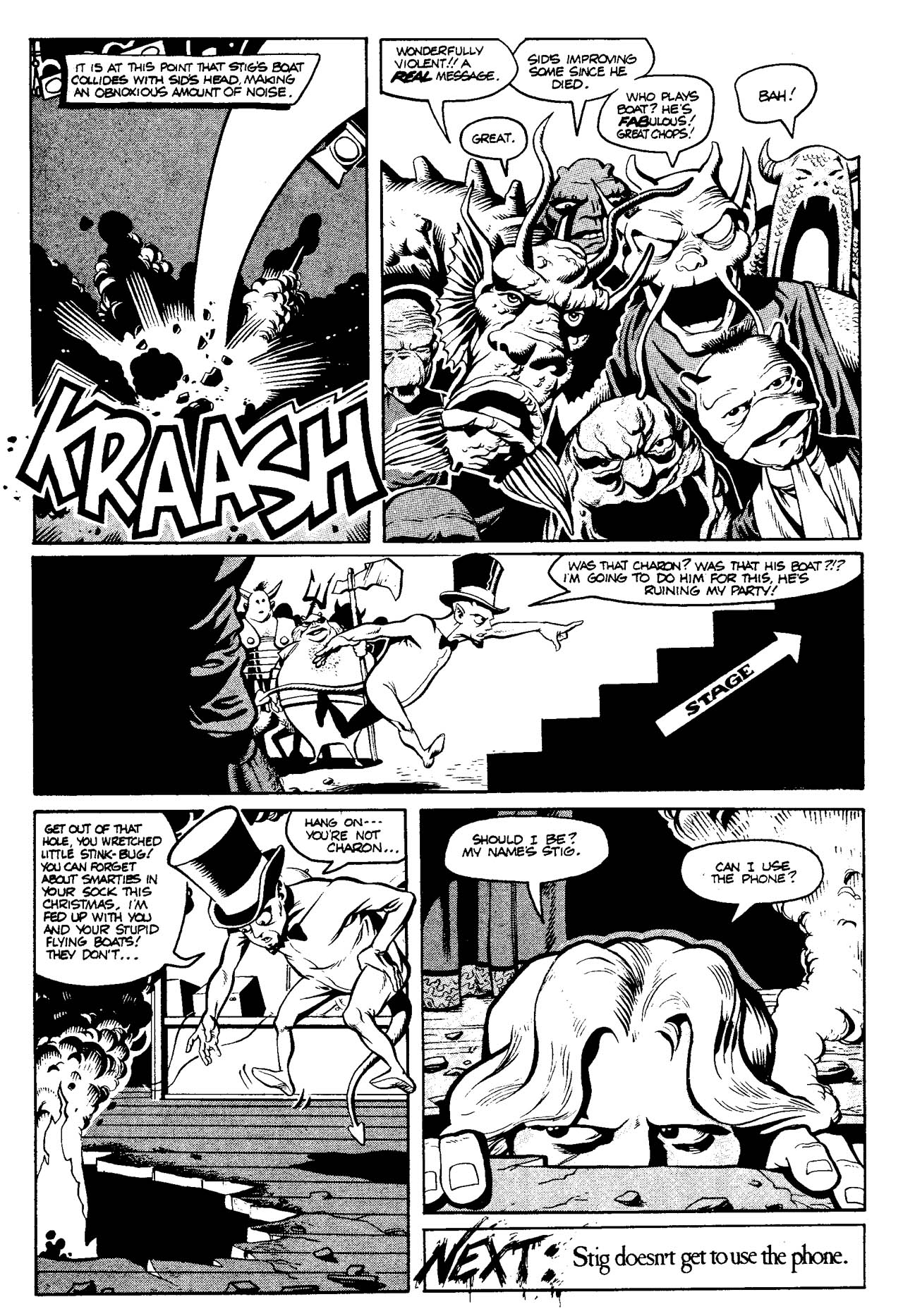 Read online Stig's Inferno comic -  Issue #4 - 20