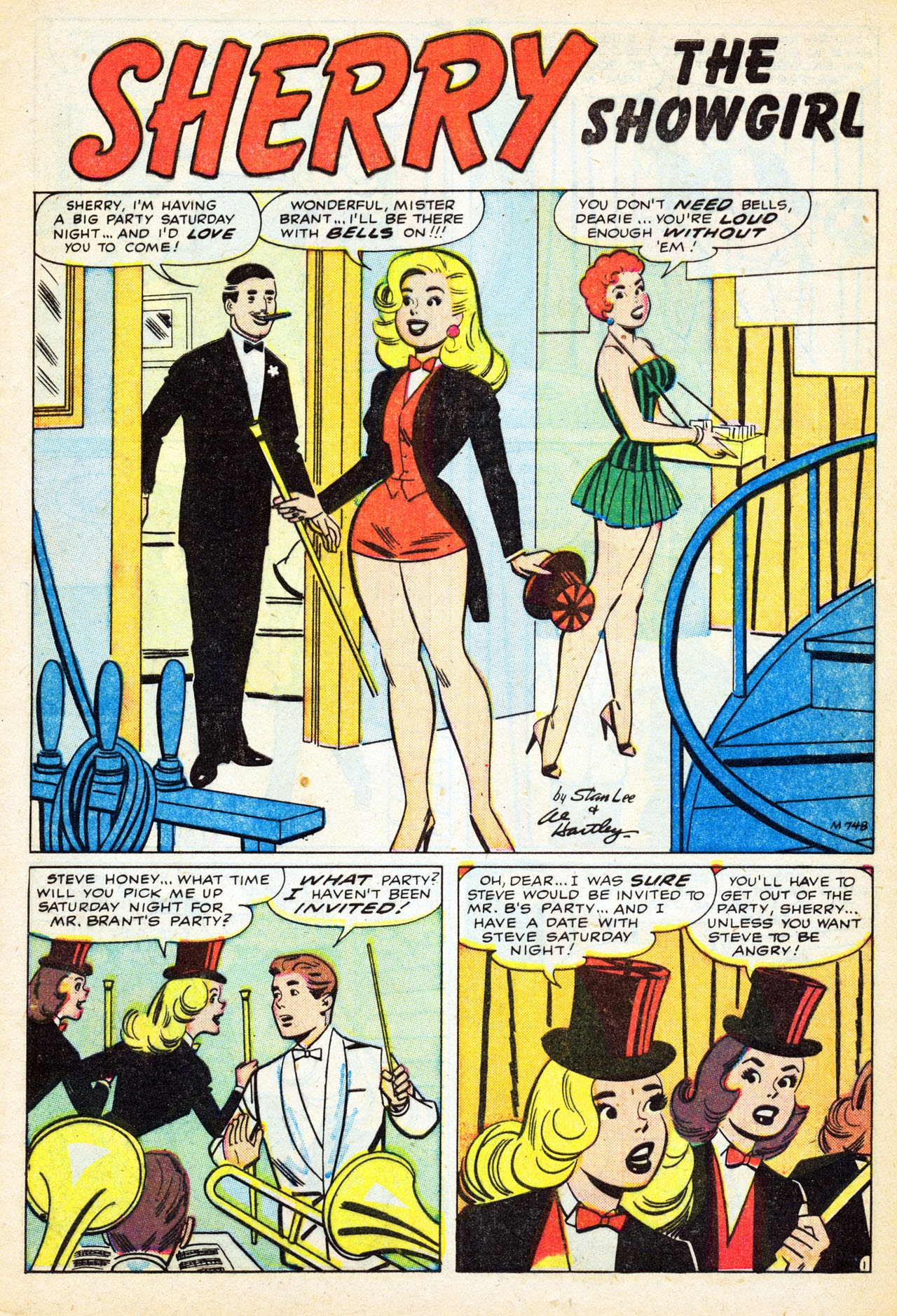 Read online Sherry the Showgirl (1957) comic -  Issue #7 - 5