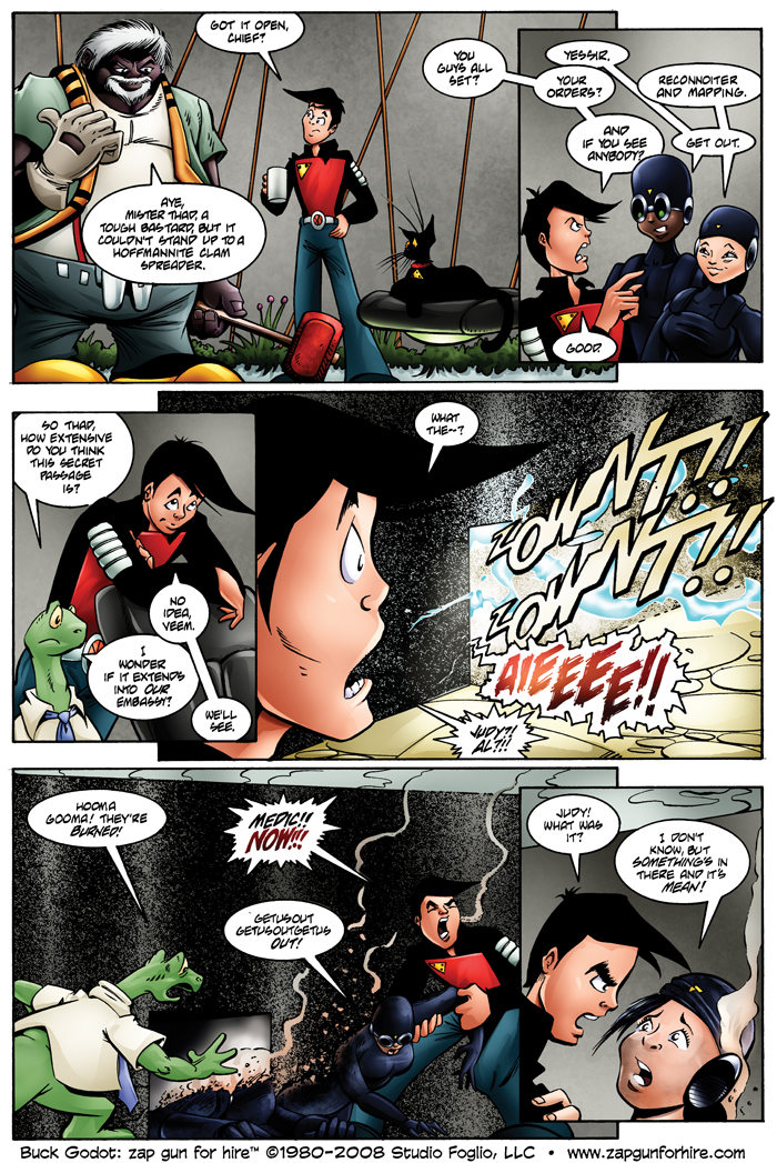 Read online Buck Godot - Zap Gun For Hire comic -  Issue #5 - 8