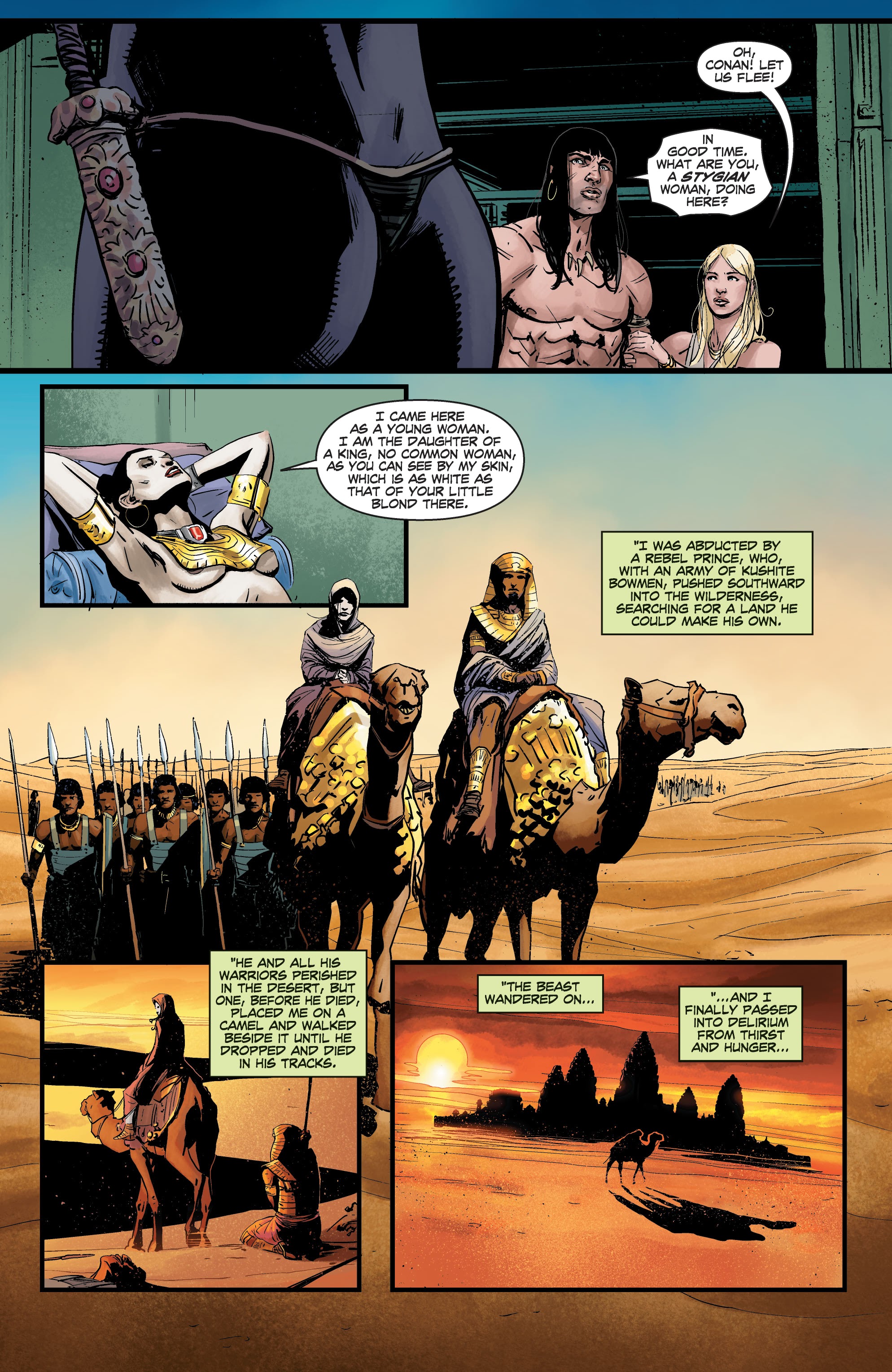 Read online Conan Chronicles Epic Collection comic -  Issue # TPB Shadows Over Kush (Part 3) - 99