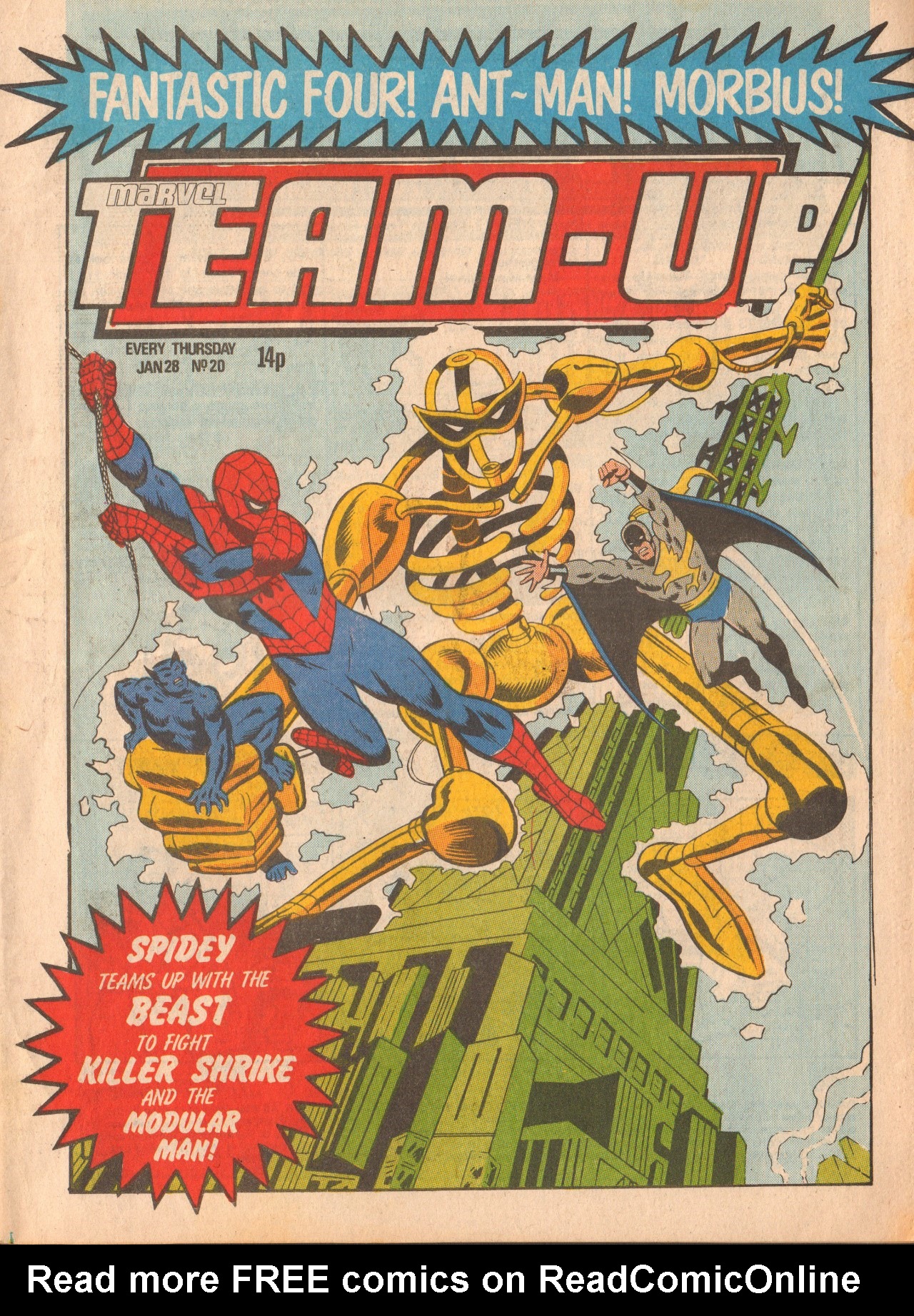 Read online Marvel Team-Up (1980) comic -  Issue #20 - 1