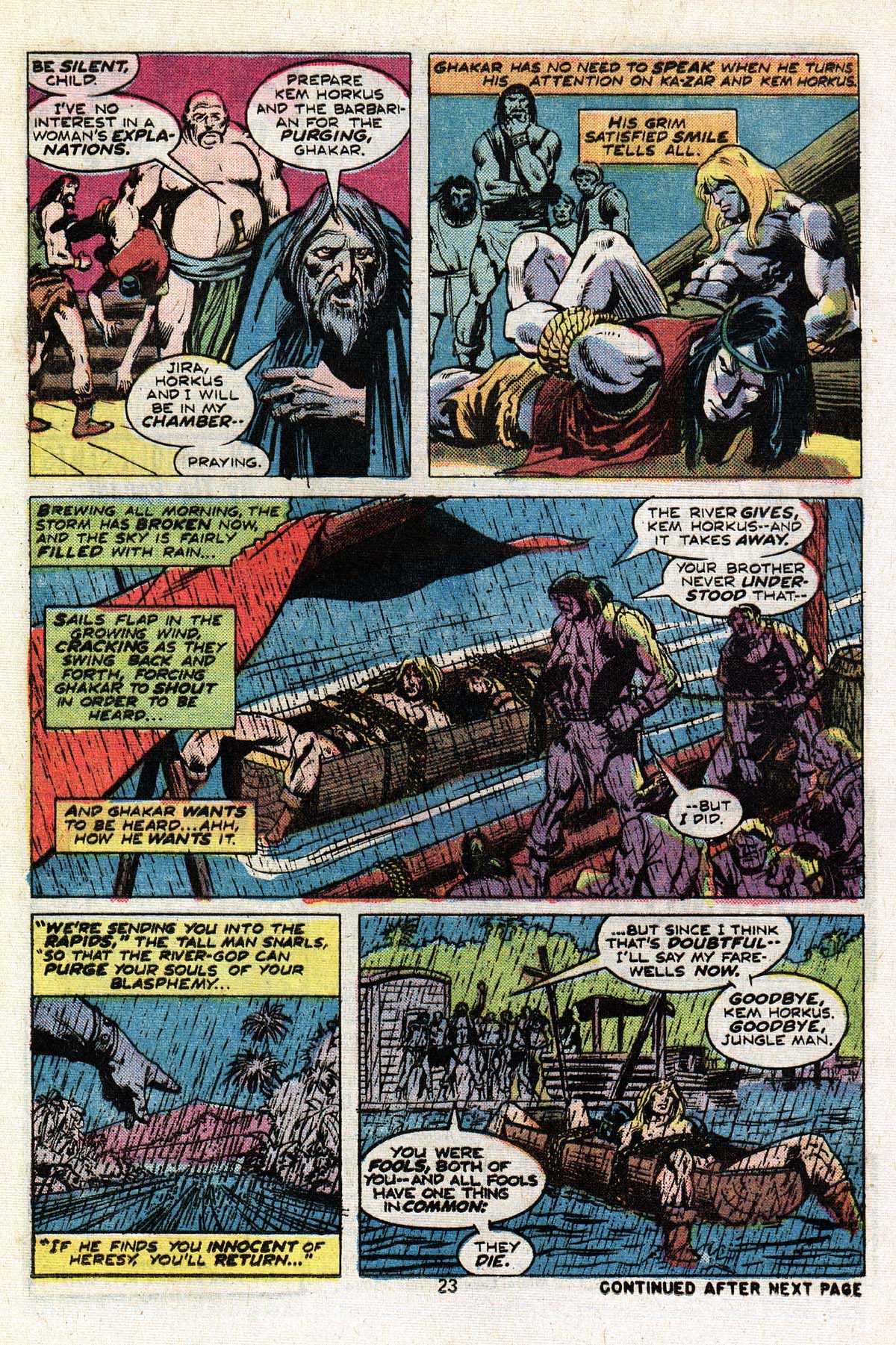 Read online Ka-Zar comic -  Issue #7 - 14