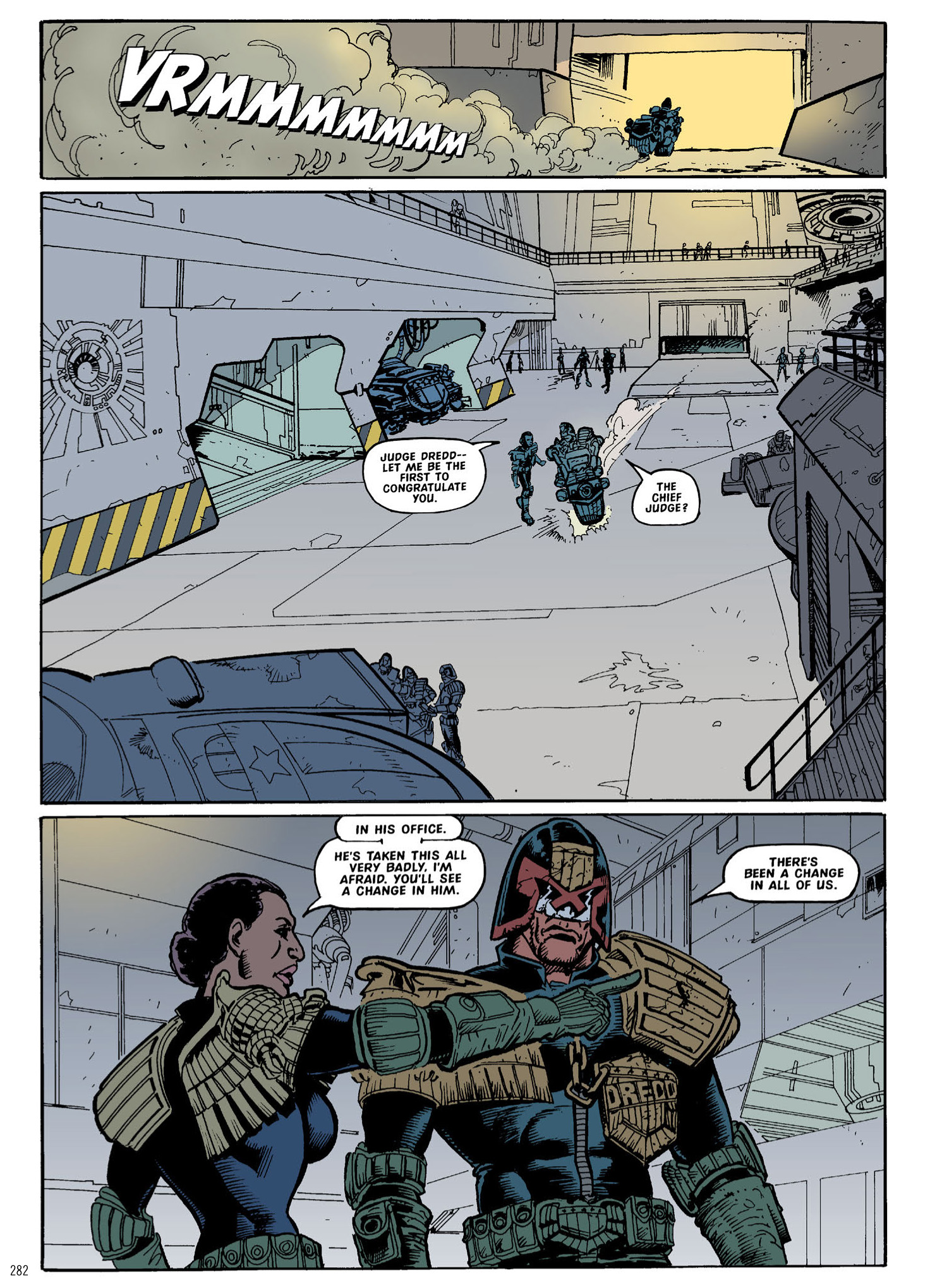 Read online Judge Dredd: The Complete Case Files comic -  Issue # TPB 30 - 284