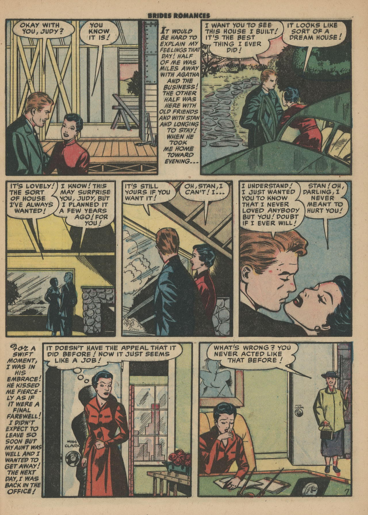 Read online Brides Romances comic -  Issue #9 - 9