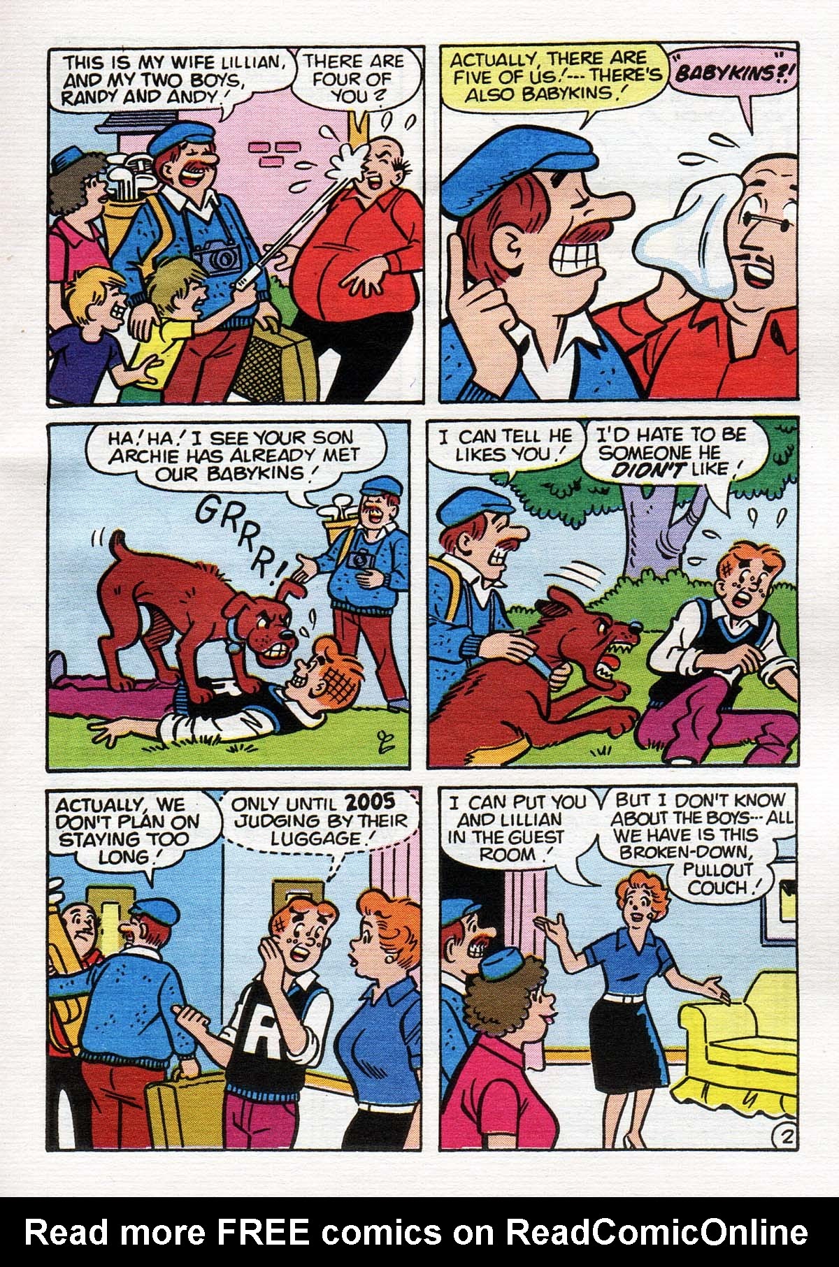 Read online Archie's Double Digest Magazine comic -  Issue #150 - 175