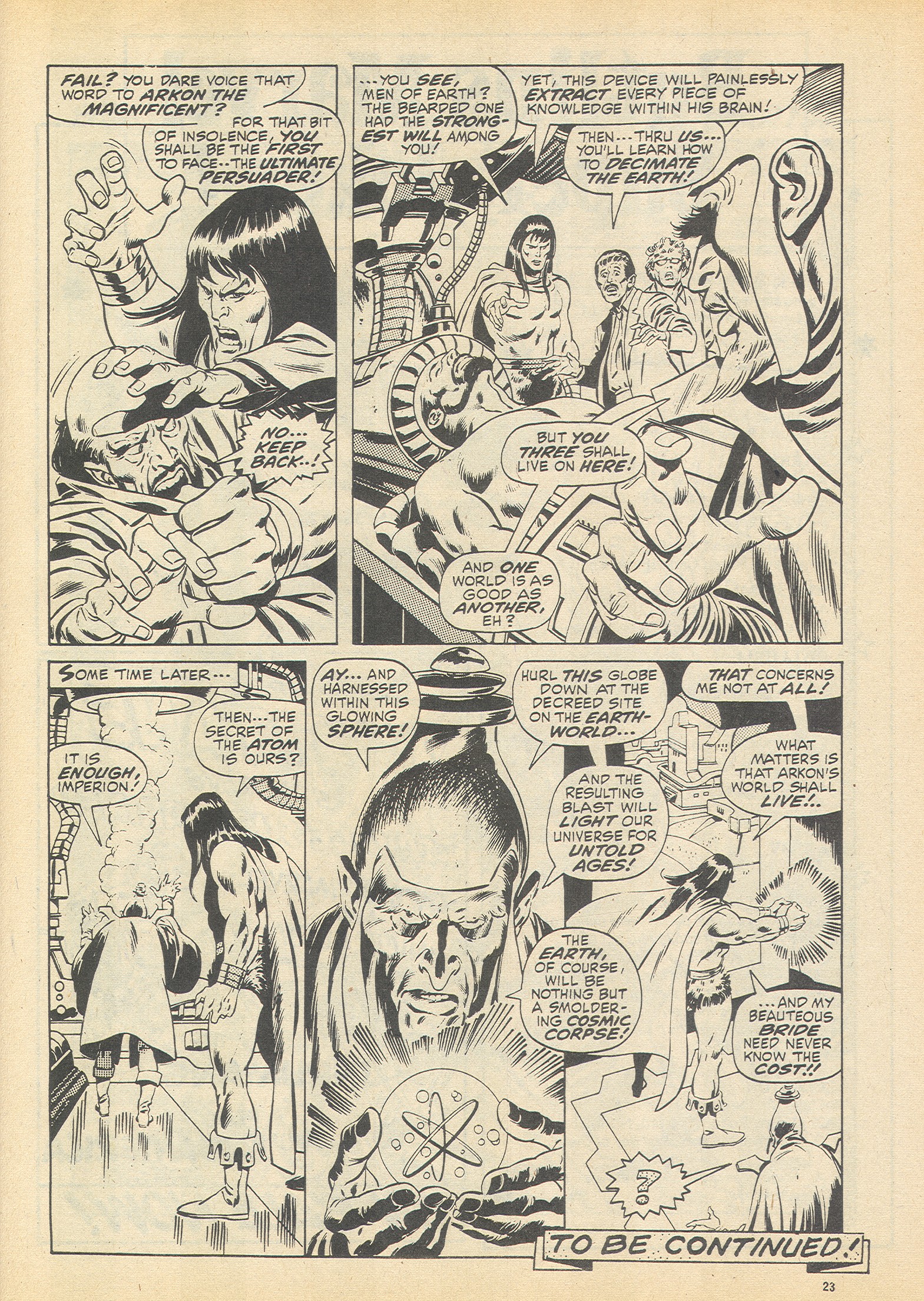 Read online The Avengers (1973) comic -  Issue #116 - 23