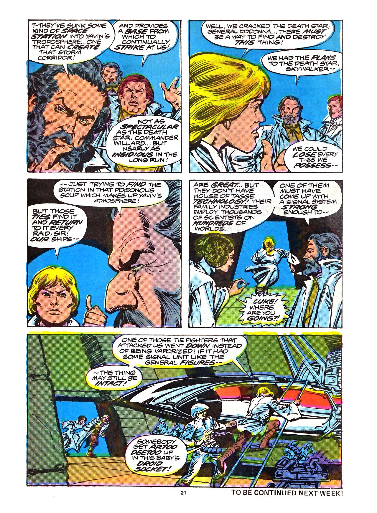 Read online Return of the Jedi comic -  Issue #48 - 21