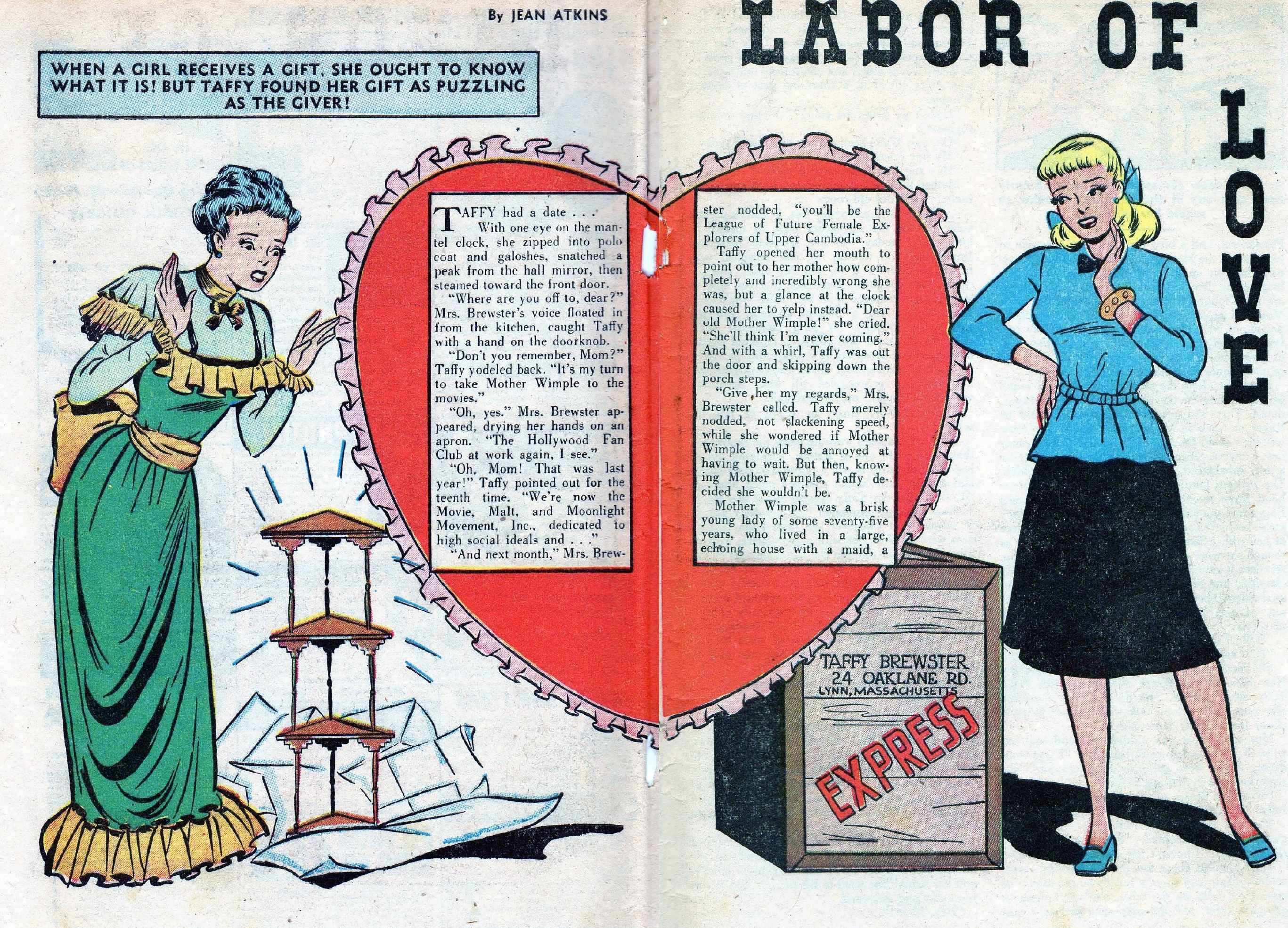 Read online Junior Miss (1947) comic -  Issue #32 - 41