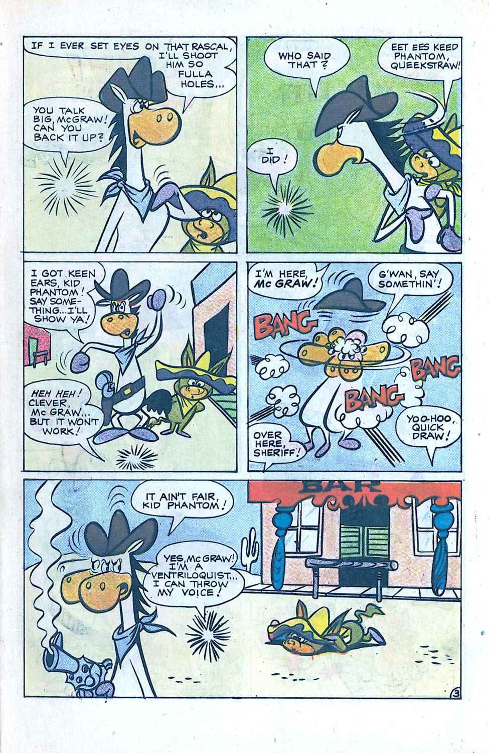 Read online Quick Draw McGraw comic -  Issue #5 - 4