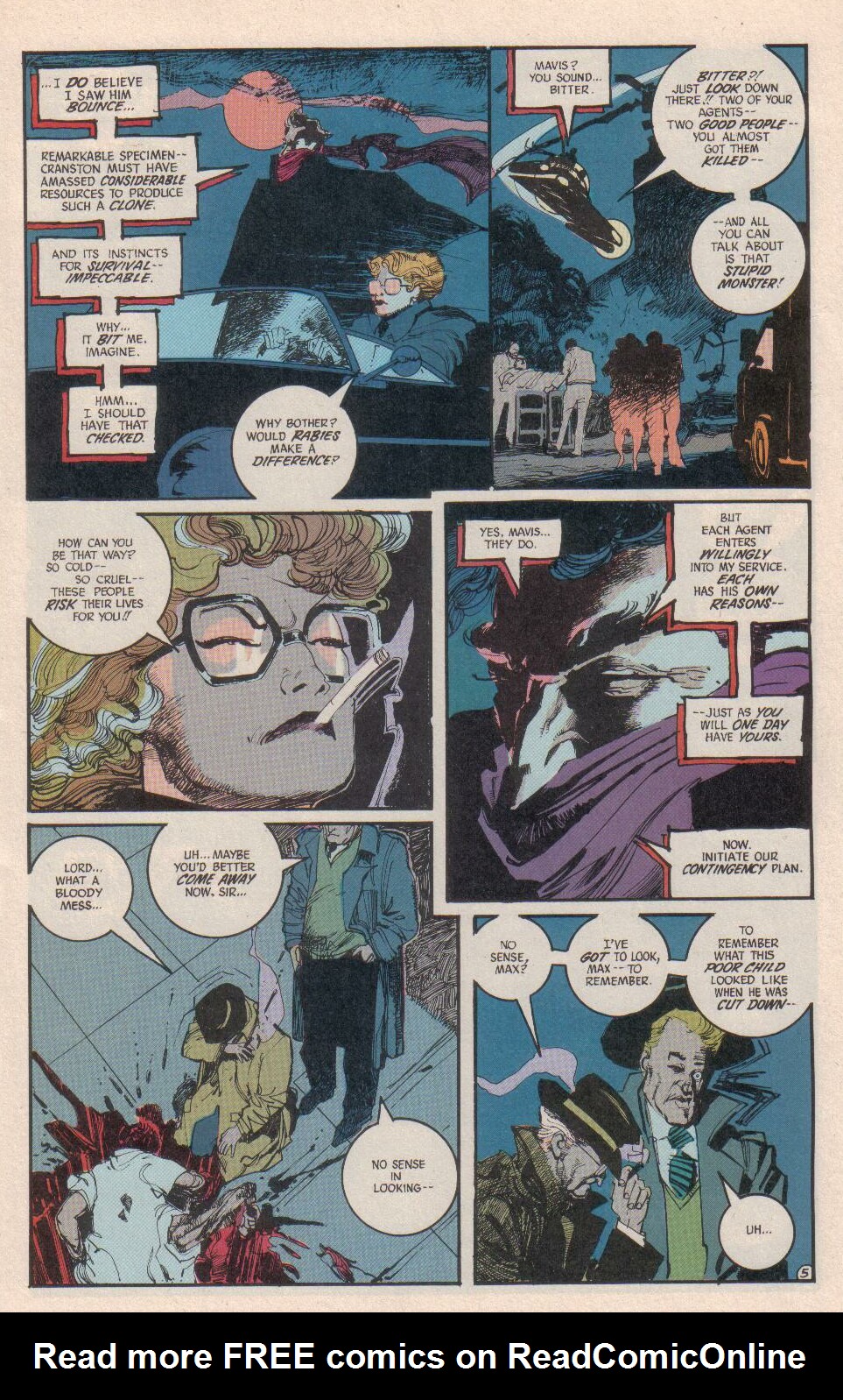 Read online The Shadow (1987) comic -  Issue #2 - 6