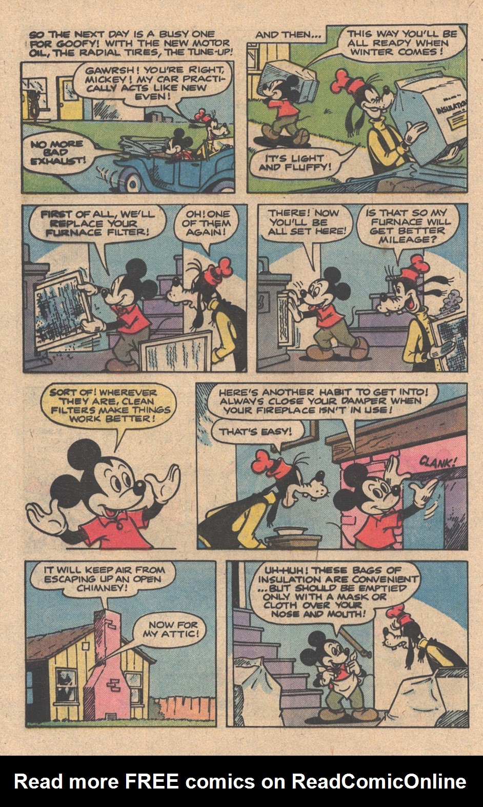 Read online Mickey Mouse and Goofy Explore Energy Conservation comic -  Issue # Full - 30