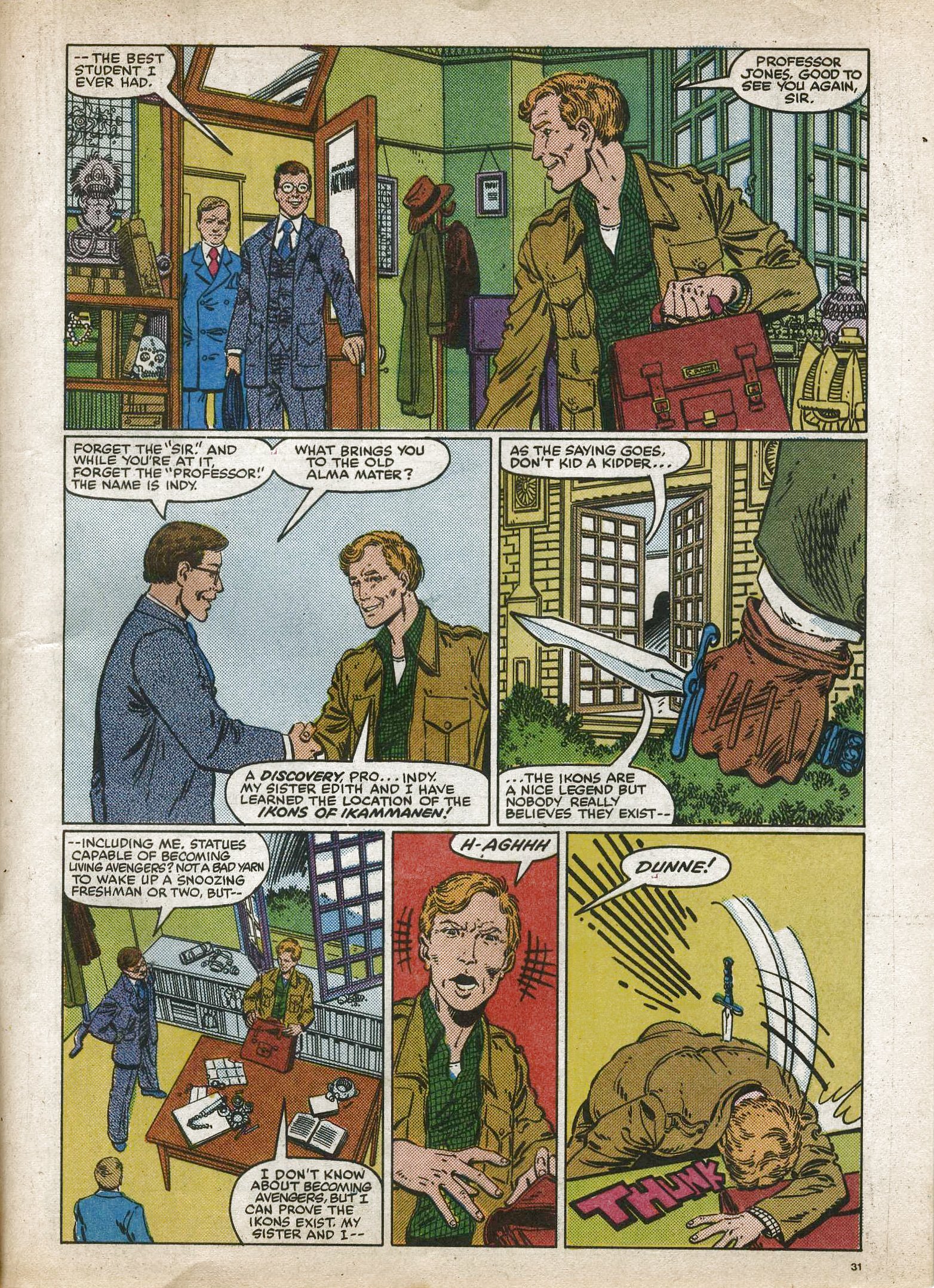 Read online Indiana Jones comic -  Issue #1 - 31