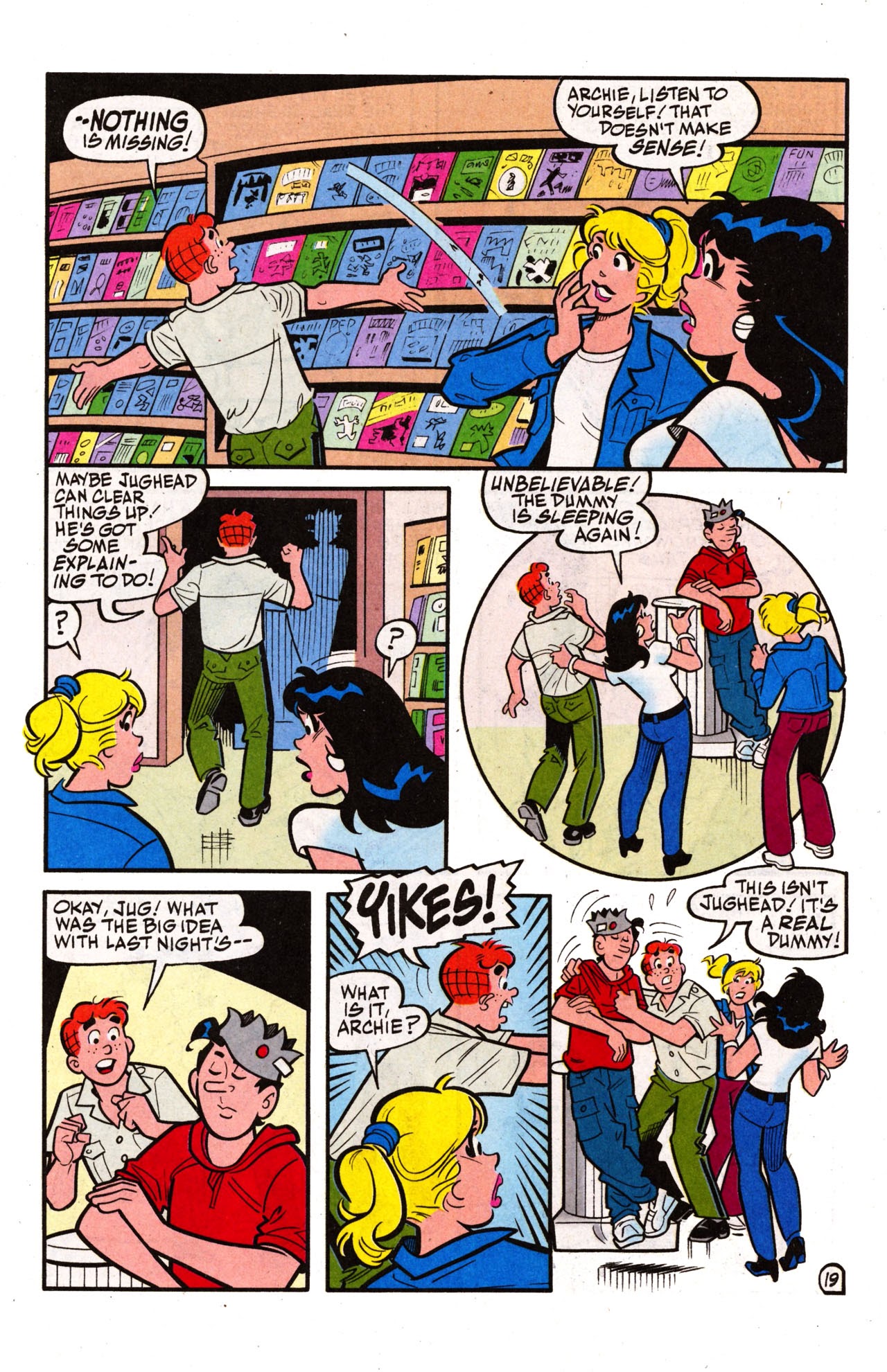 Read online Jughead Comics, Night at Geppi's Entertainment Museum, Free Comic Book Day Edition comic -  Issue # Full - 27
