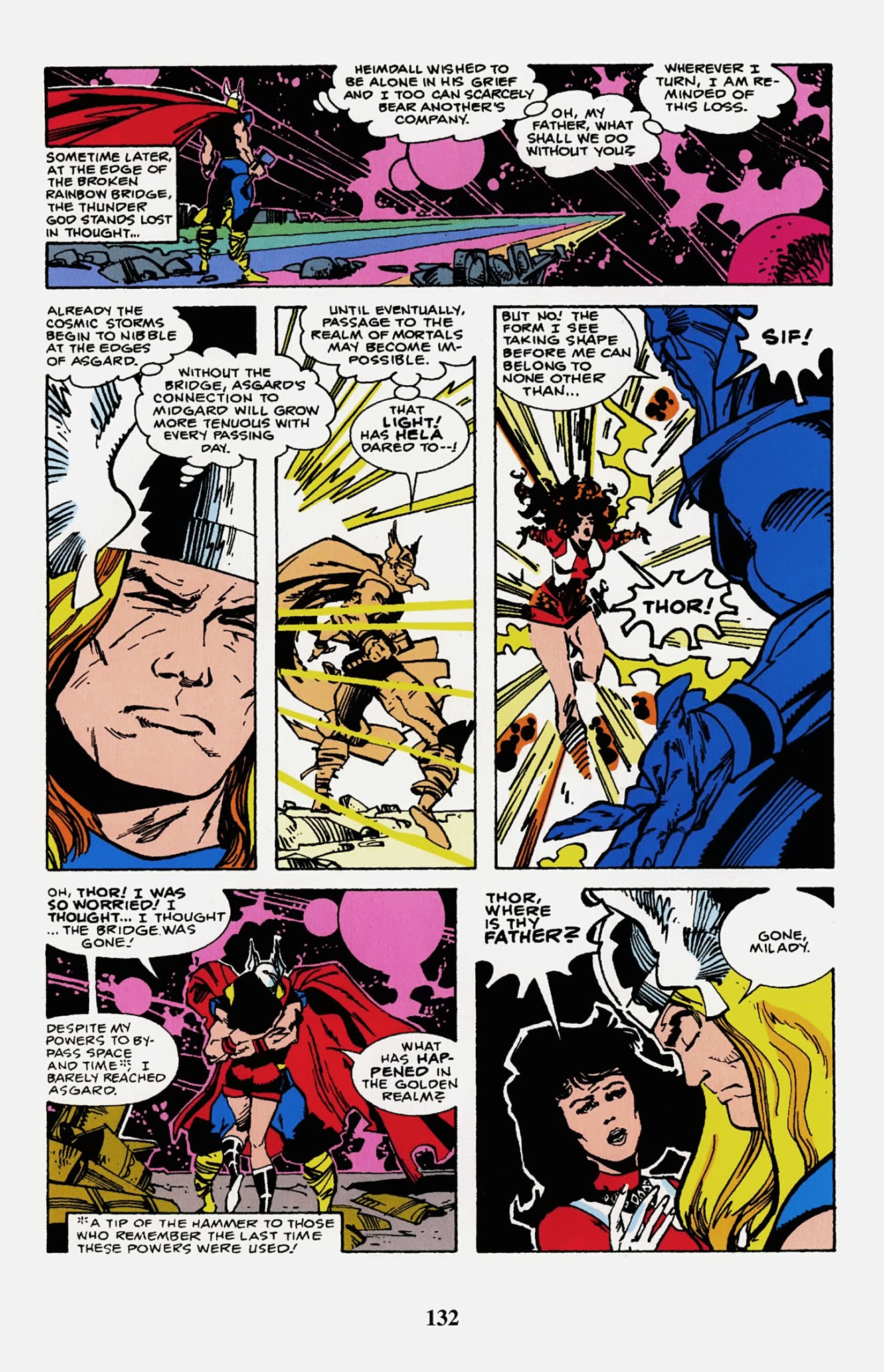 Read online Thor Visionaries: Walter Simonson comic -  Issue # TPB 2 - 134