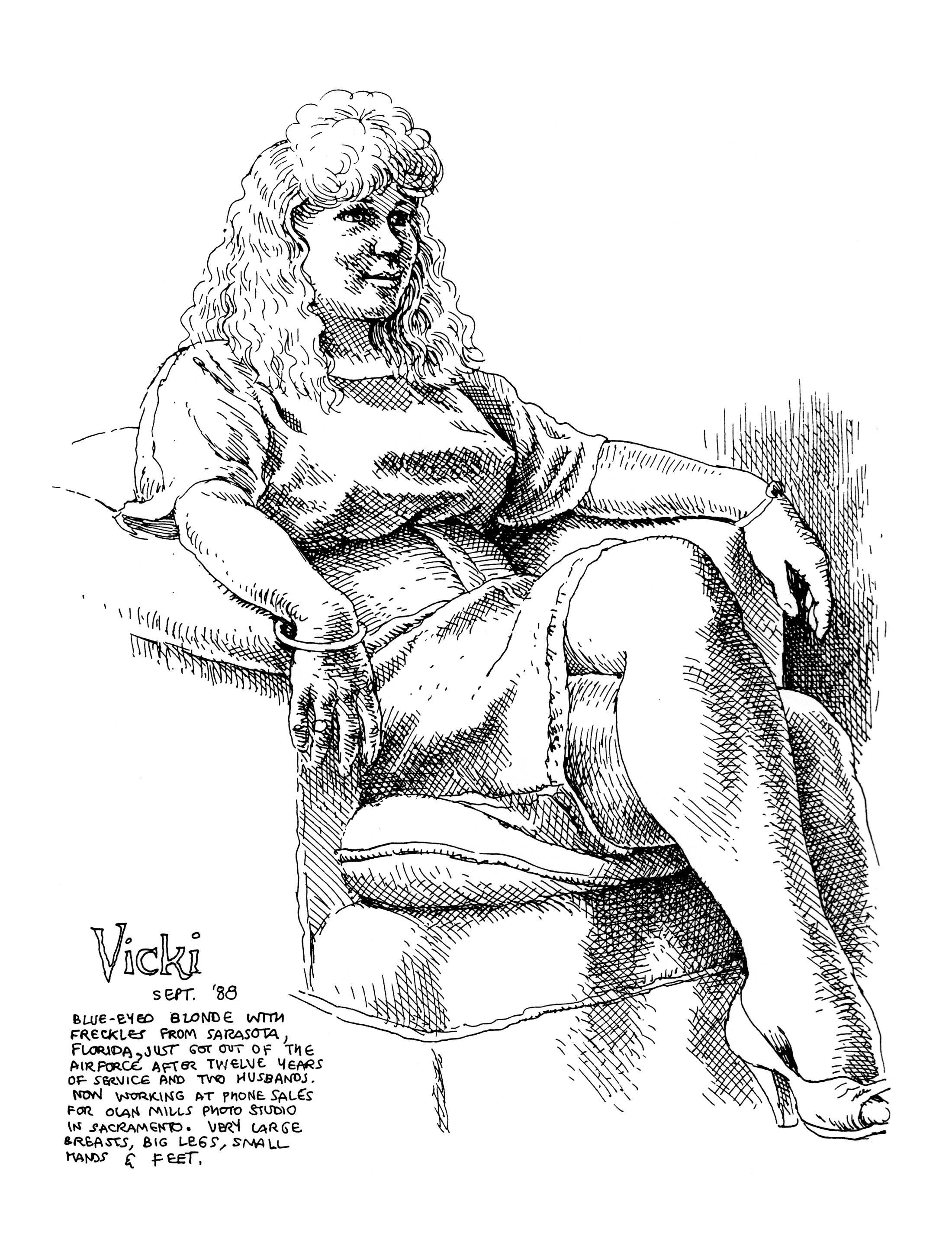 Read online Gotta Have 'em: Portraits of Women by R. Crumb comic -  Issue # TPB (Part 2) - 43