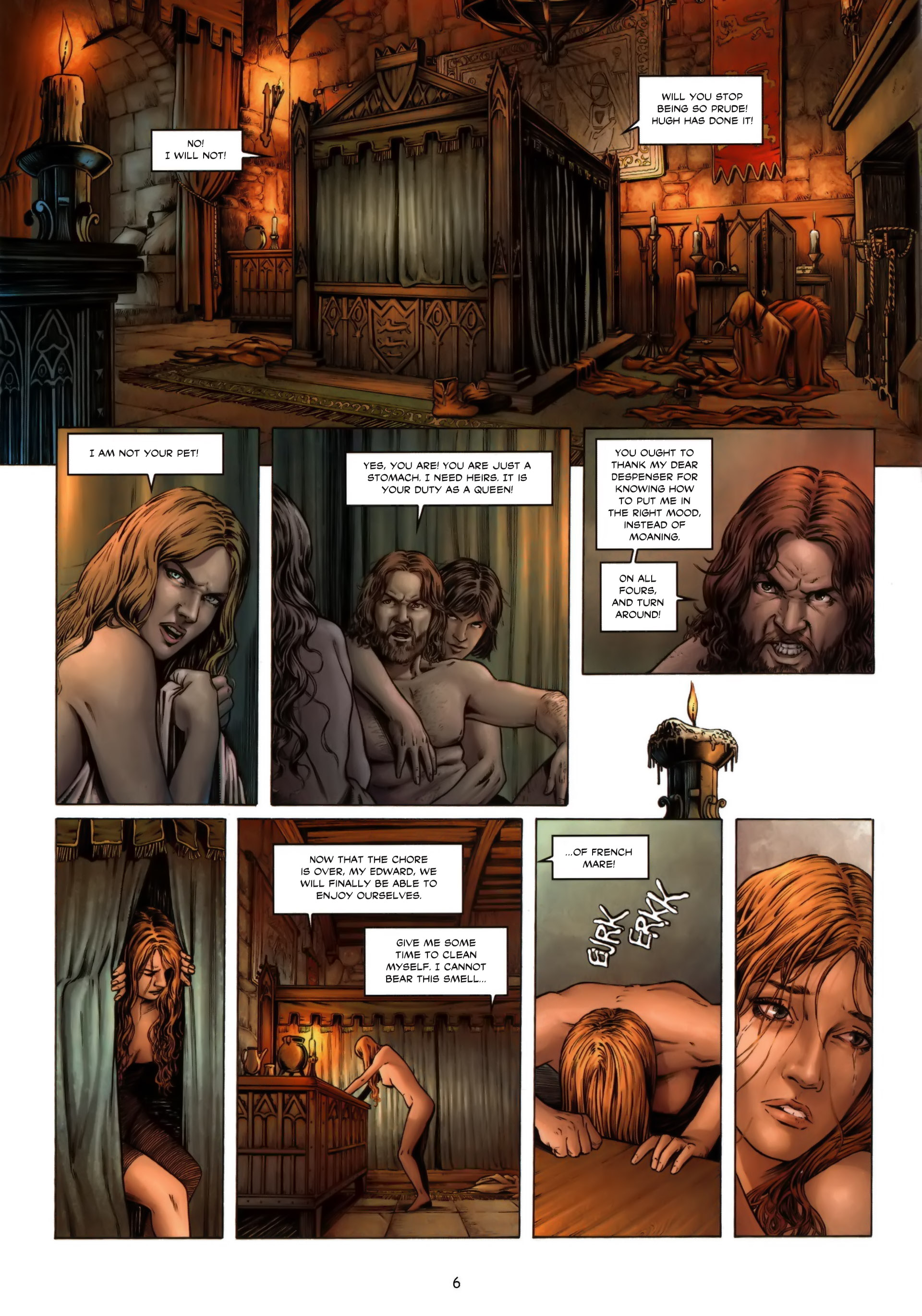 Read online Isabella: She-Wolf of France comic -  Issue #2 - 7