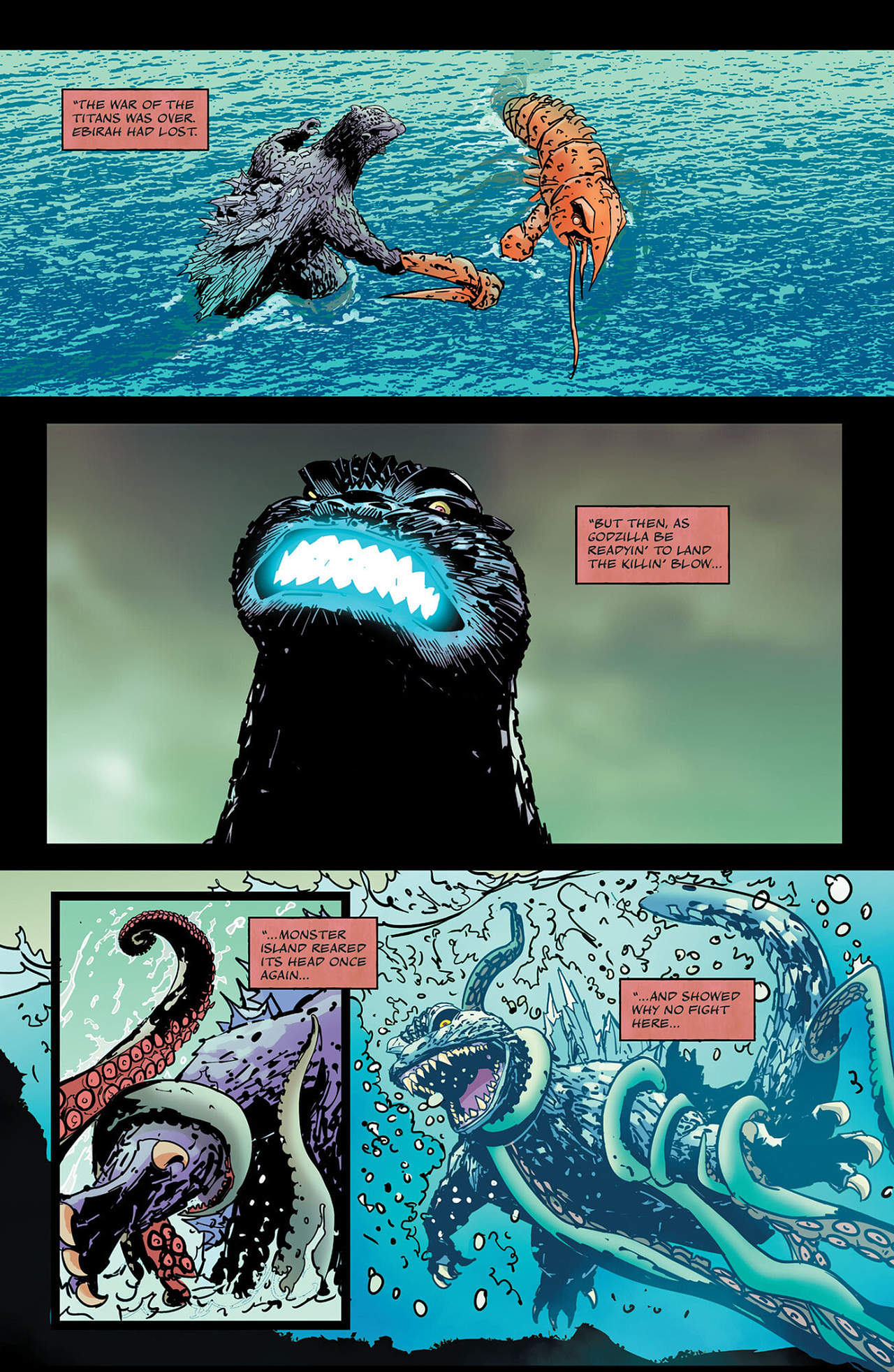 Read online Godzilla: Here There Be Dragons comic -  Issue #4 - 21