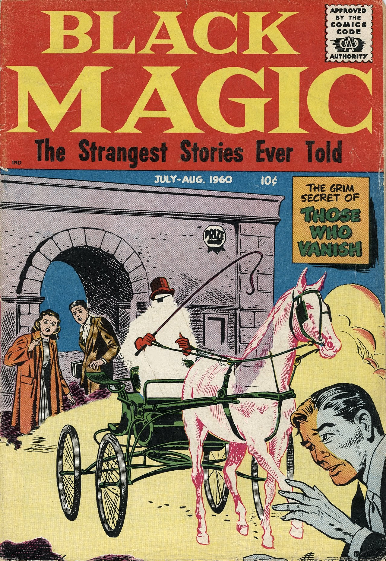 Read online Black Magic (1950) comic -  Issue #42 - 1