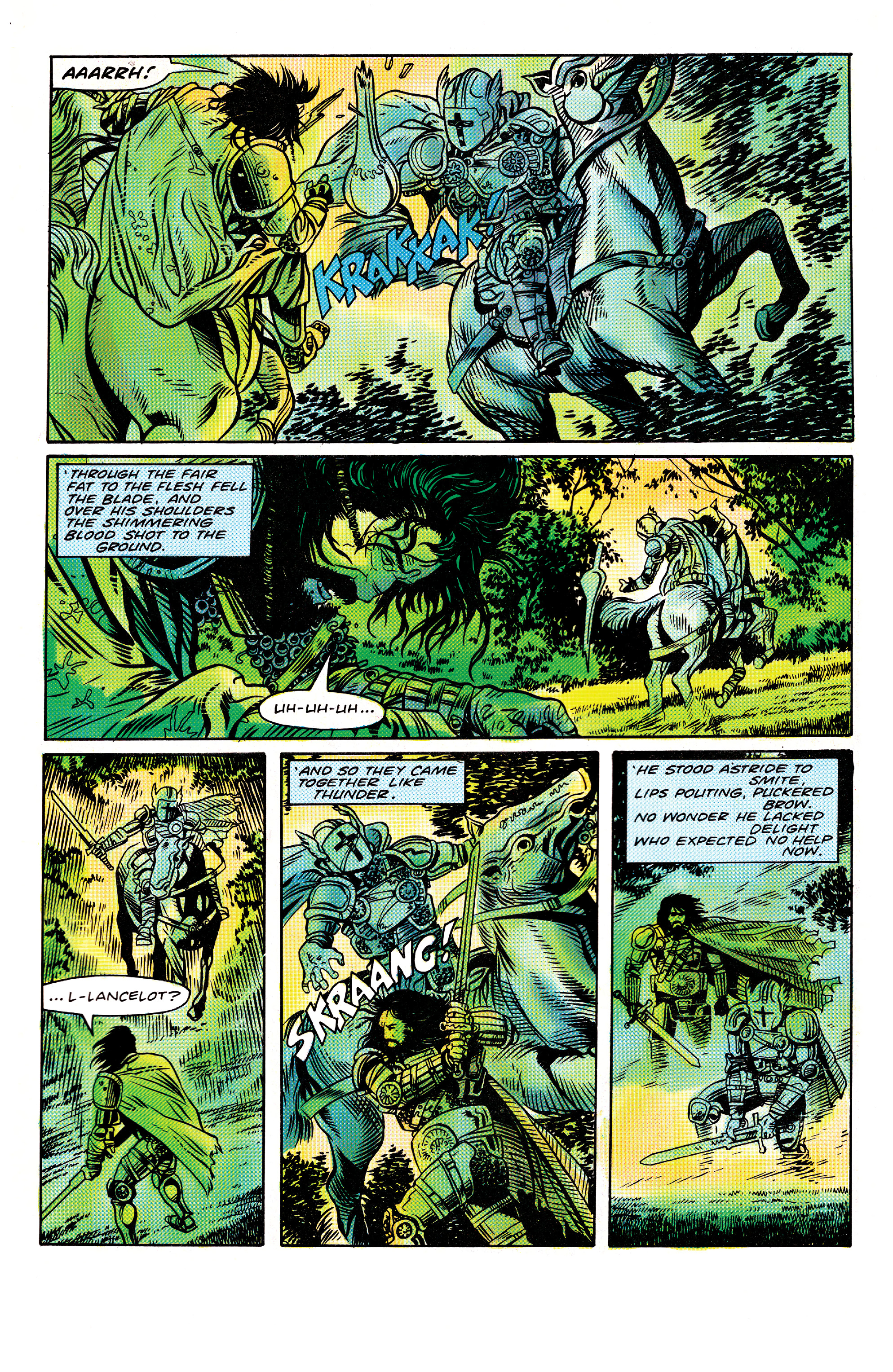 Read online Knights of Pendragon Omnibus comic -  Issue # TPB (Part 2) - 9