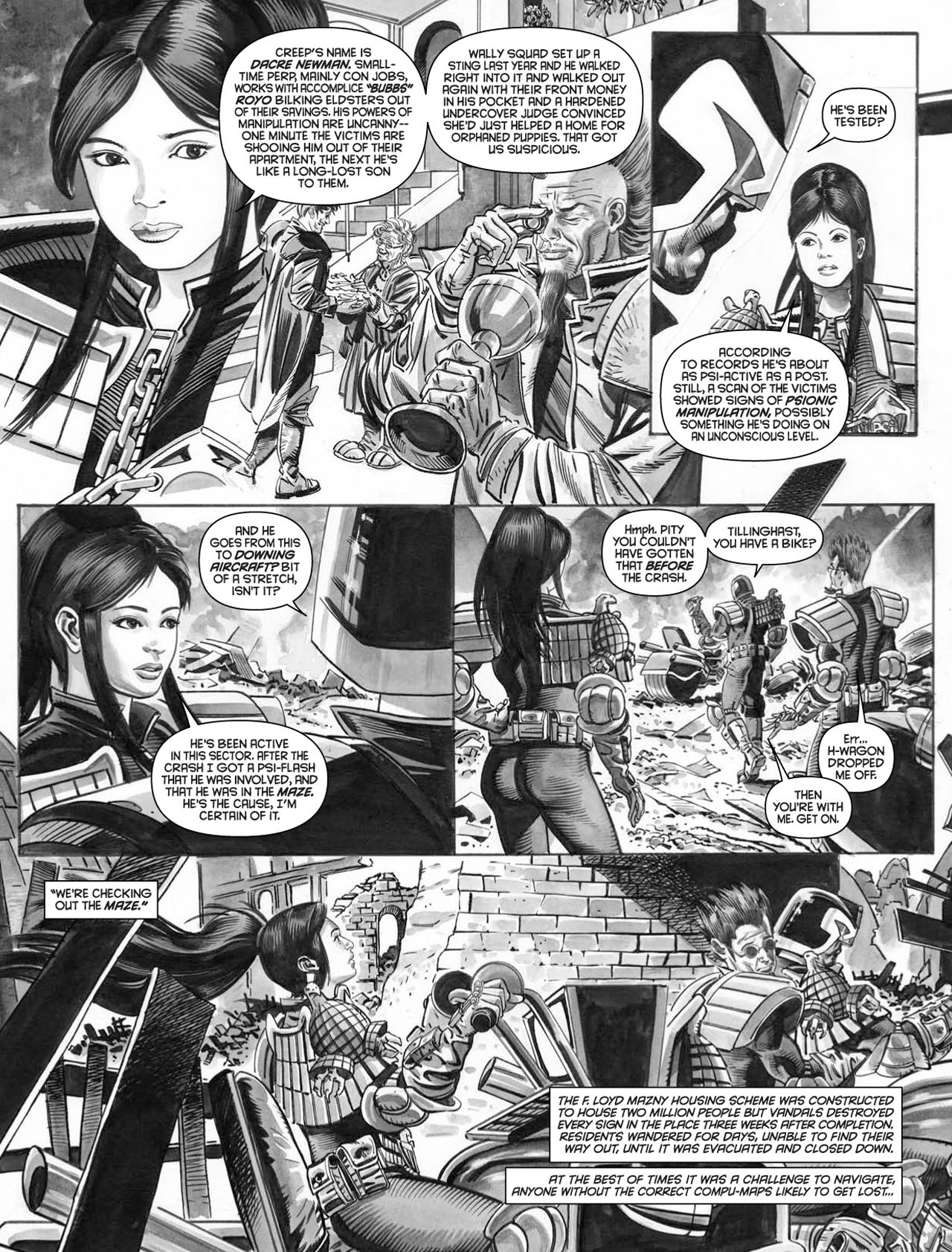 Read online Judge Dredd Megazine (Vol. 5) comic -  Issue #332 - 56