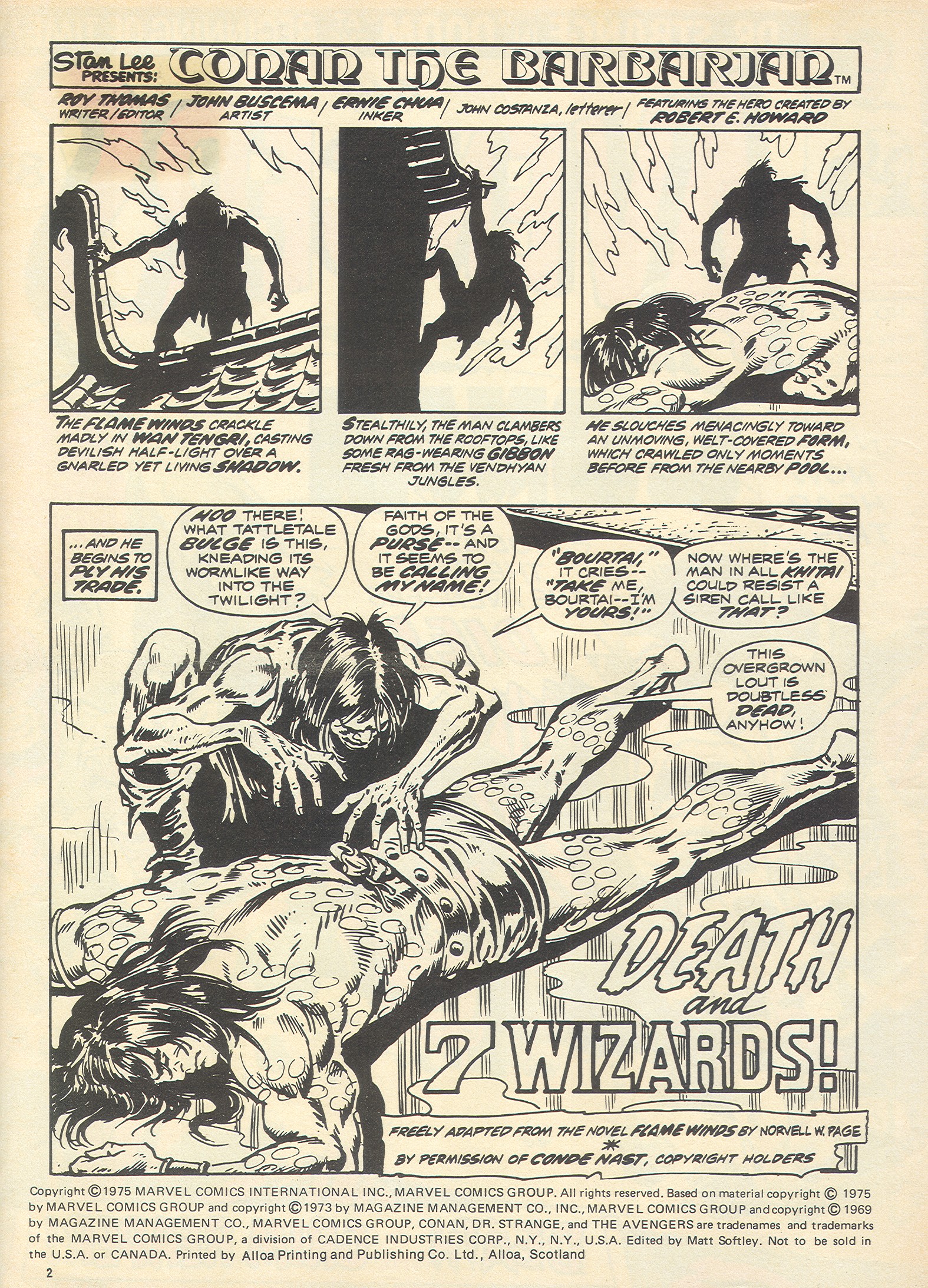 Read online The Avengers (1973) comic -  Issue #122 - 2