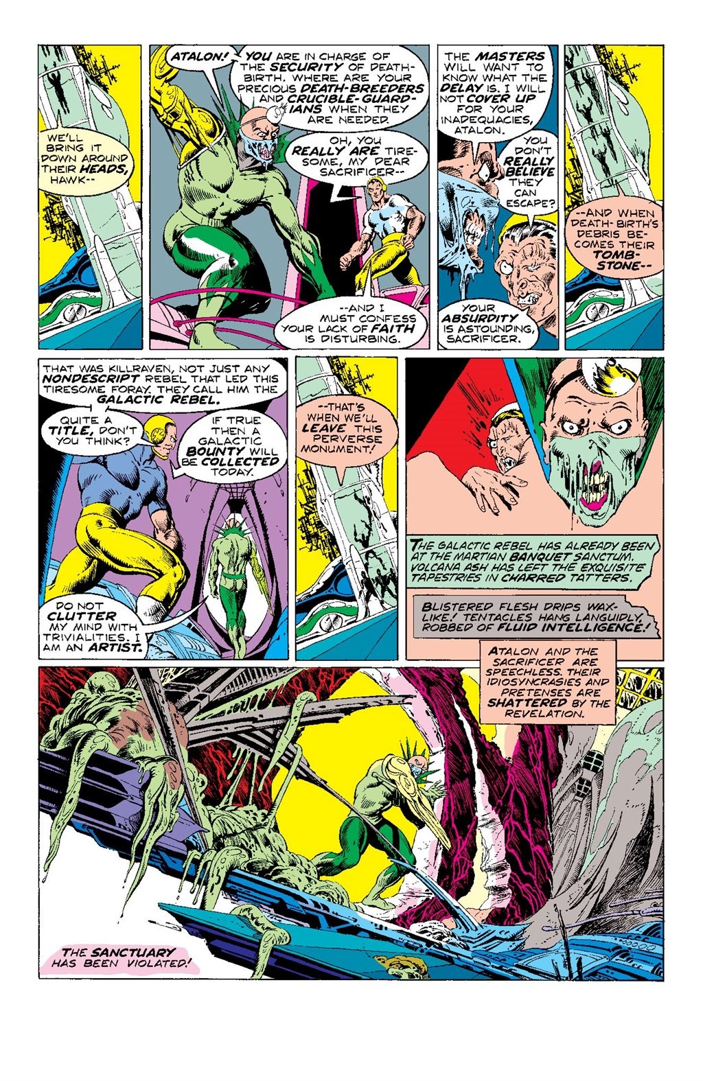 Read online Killraven Epic Collection: Warrior of the Worlds comic -  Issue # TPB (Part 3) - 7