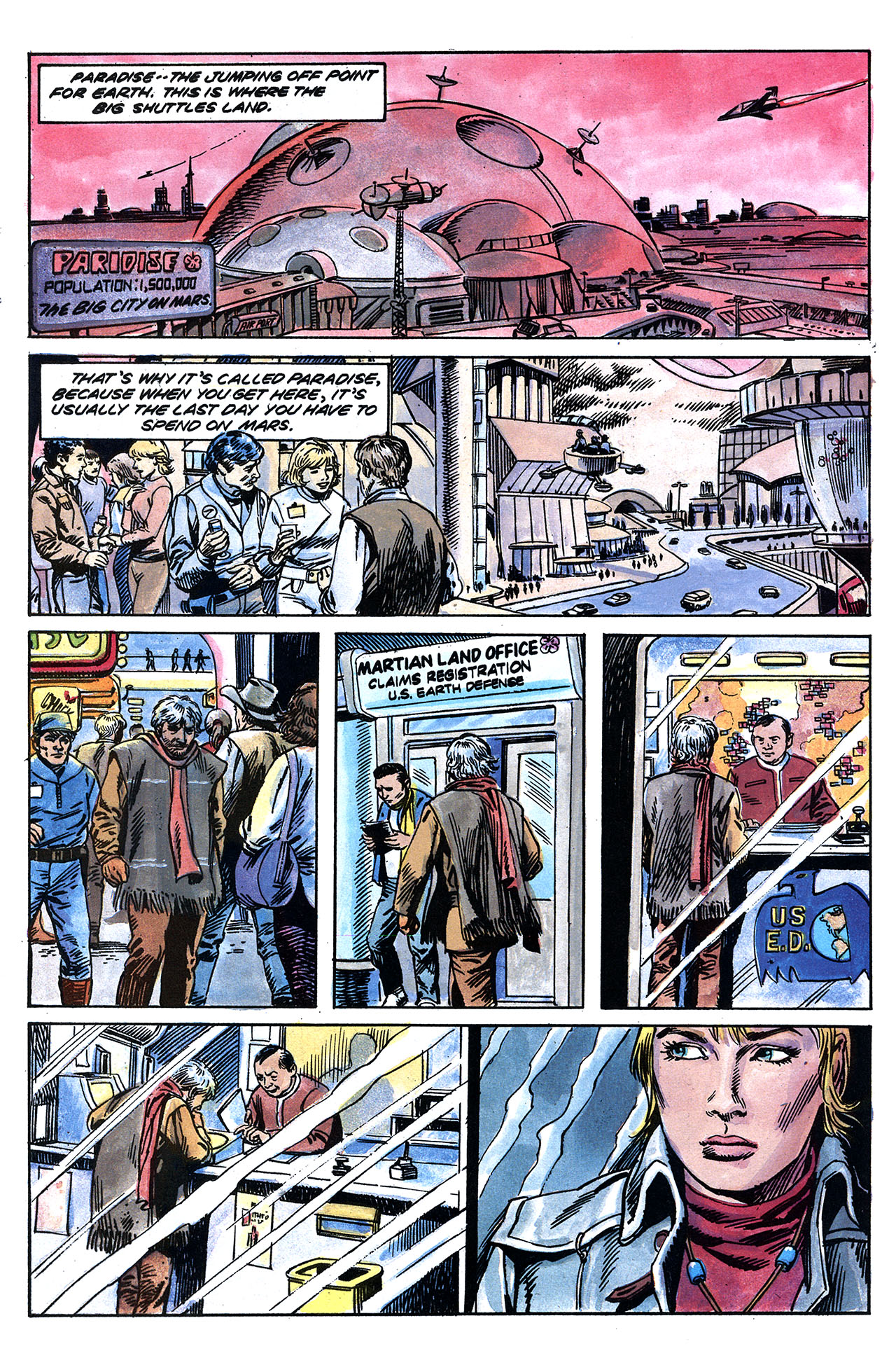 Read online Evangeline (1984) comic -  Issue #1 - 24