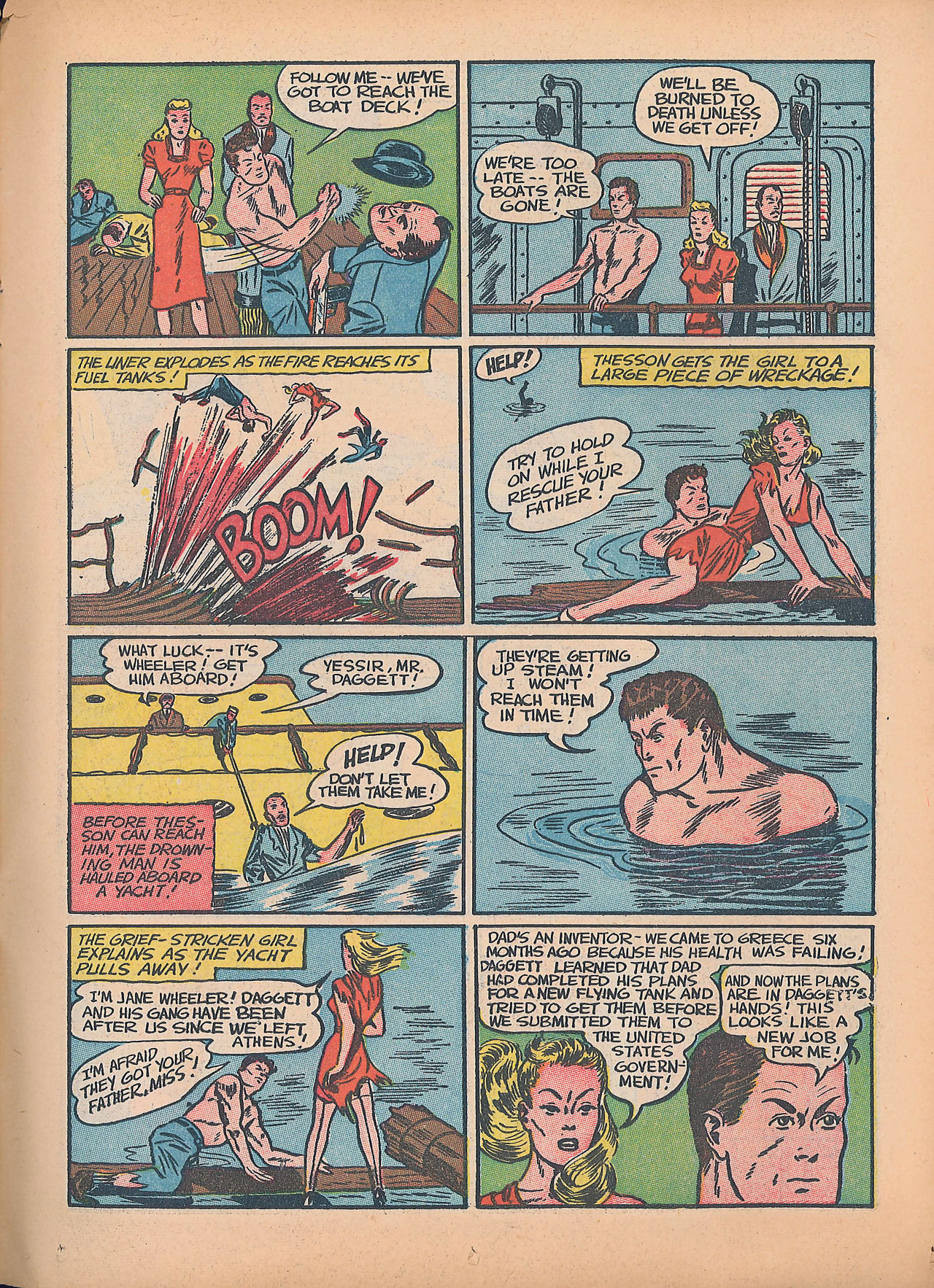 Read online Exciting Comics comic -  Issue #4 - 29