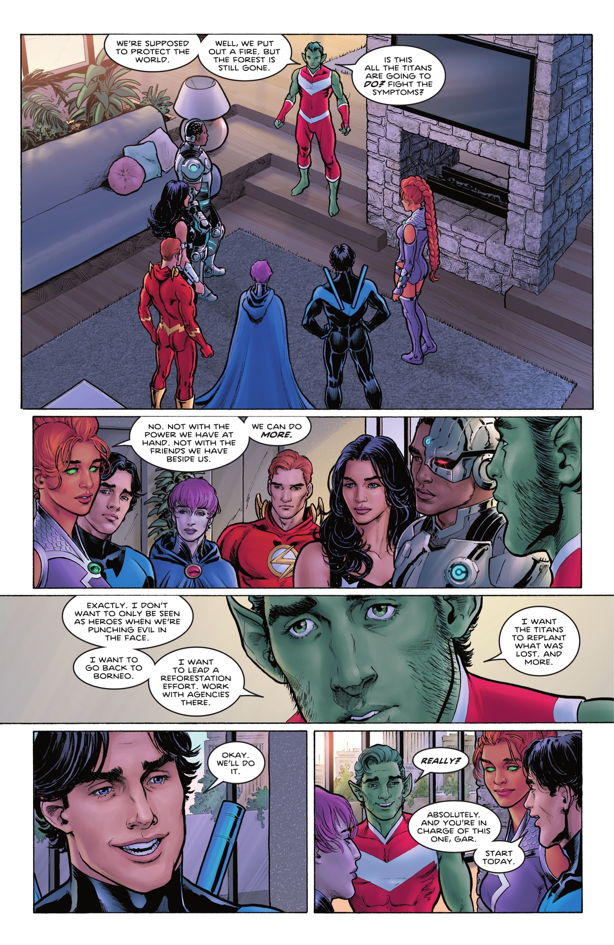 Read online Titans (2023) comic -  Issue #4 - 8