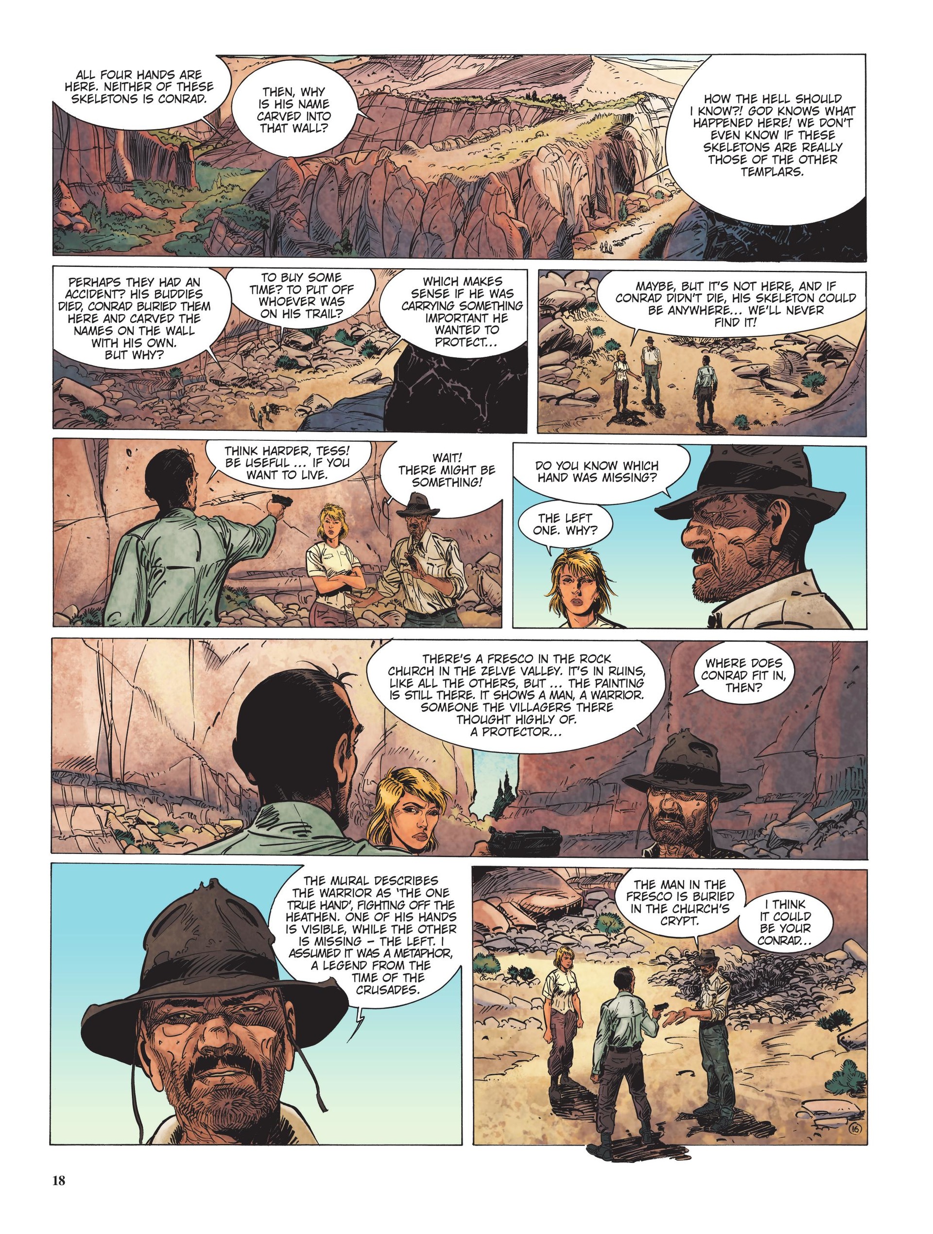 Read online The Last Templar comic -  Issue #6 - 19