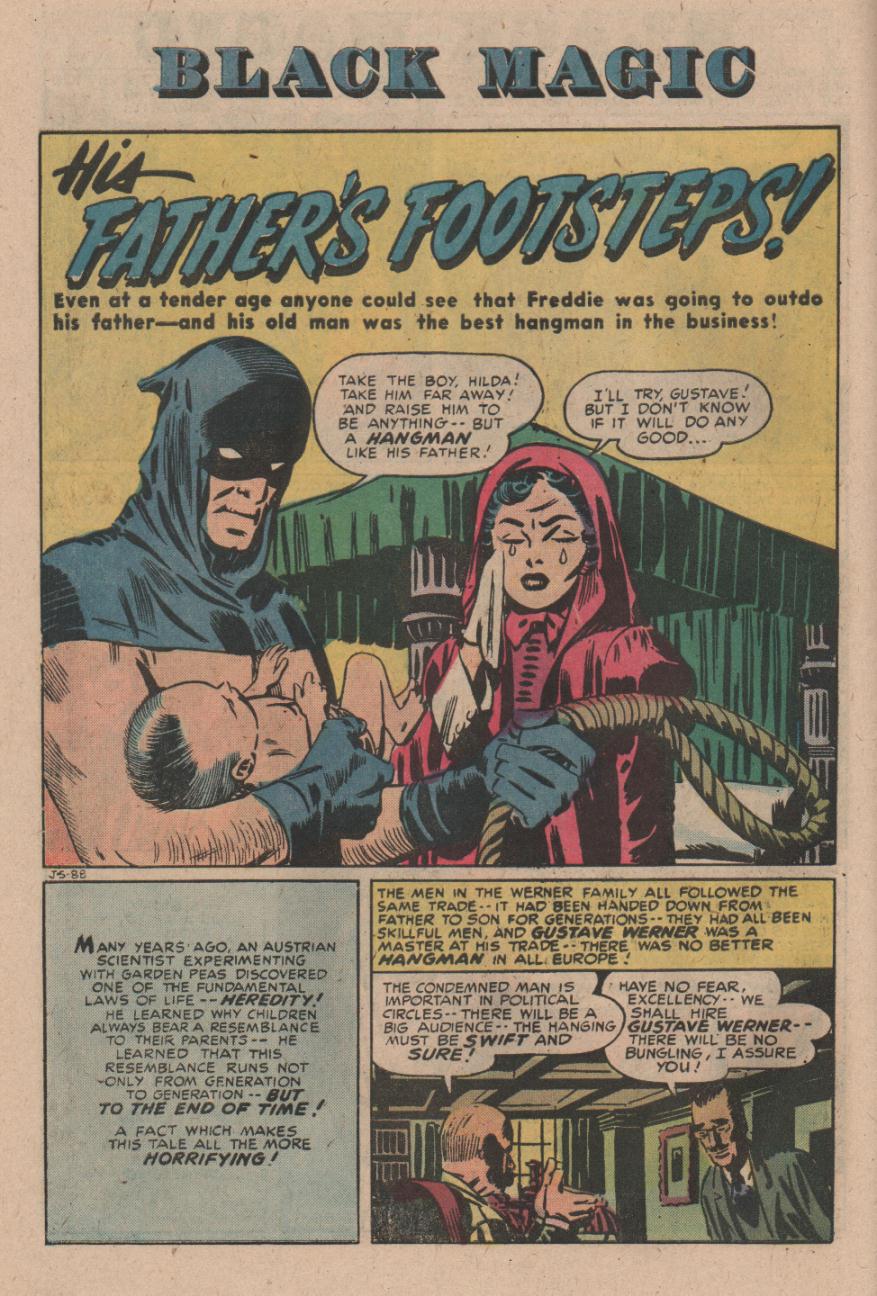Read online Black Magic (1950) comic -  Issue #1 - 21
