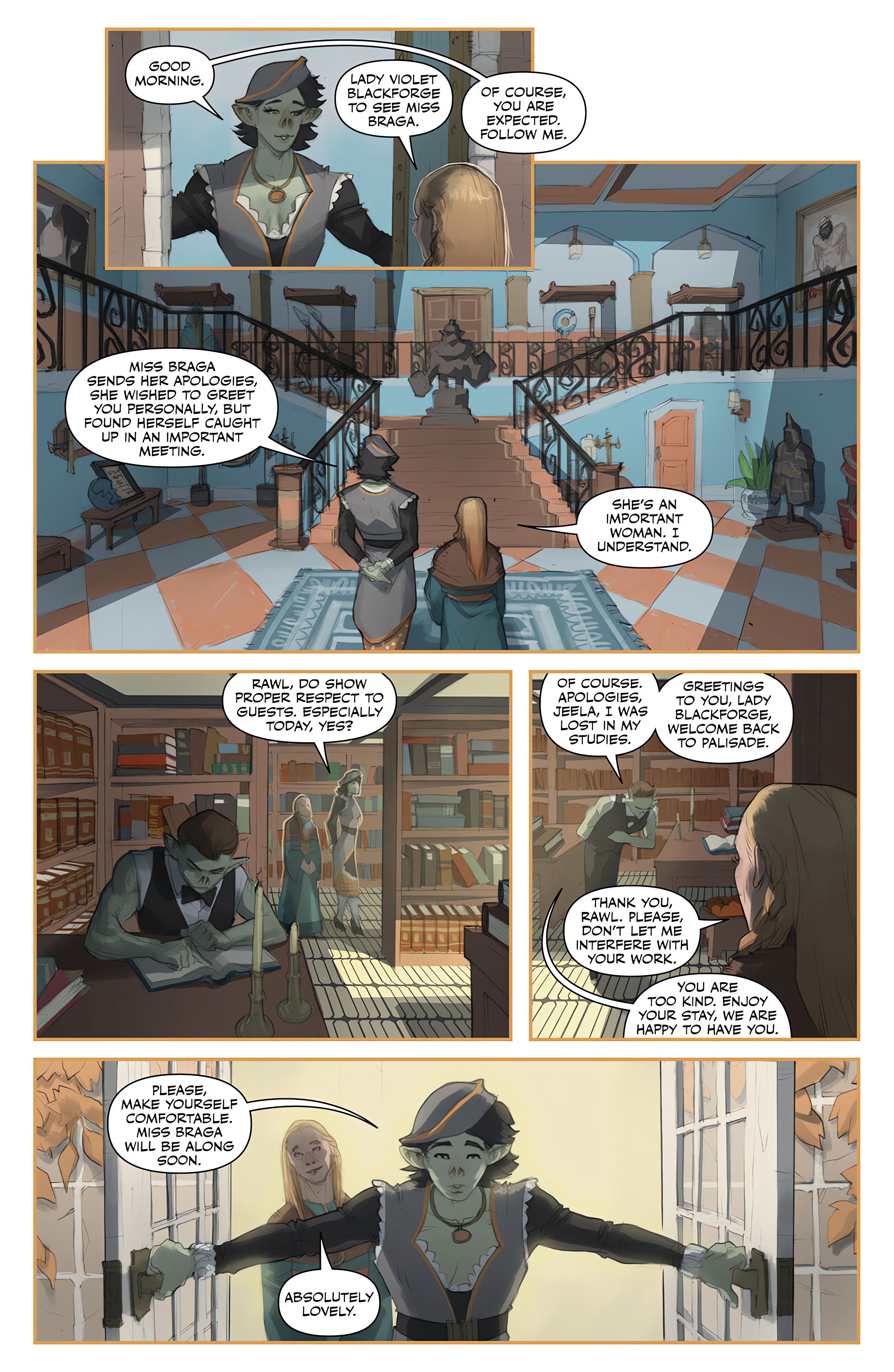 Read online Rat Queens: Sisters Warriors Queens comic -  Issue # TPB - 9