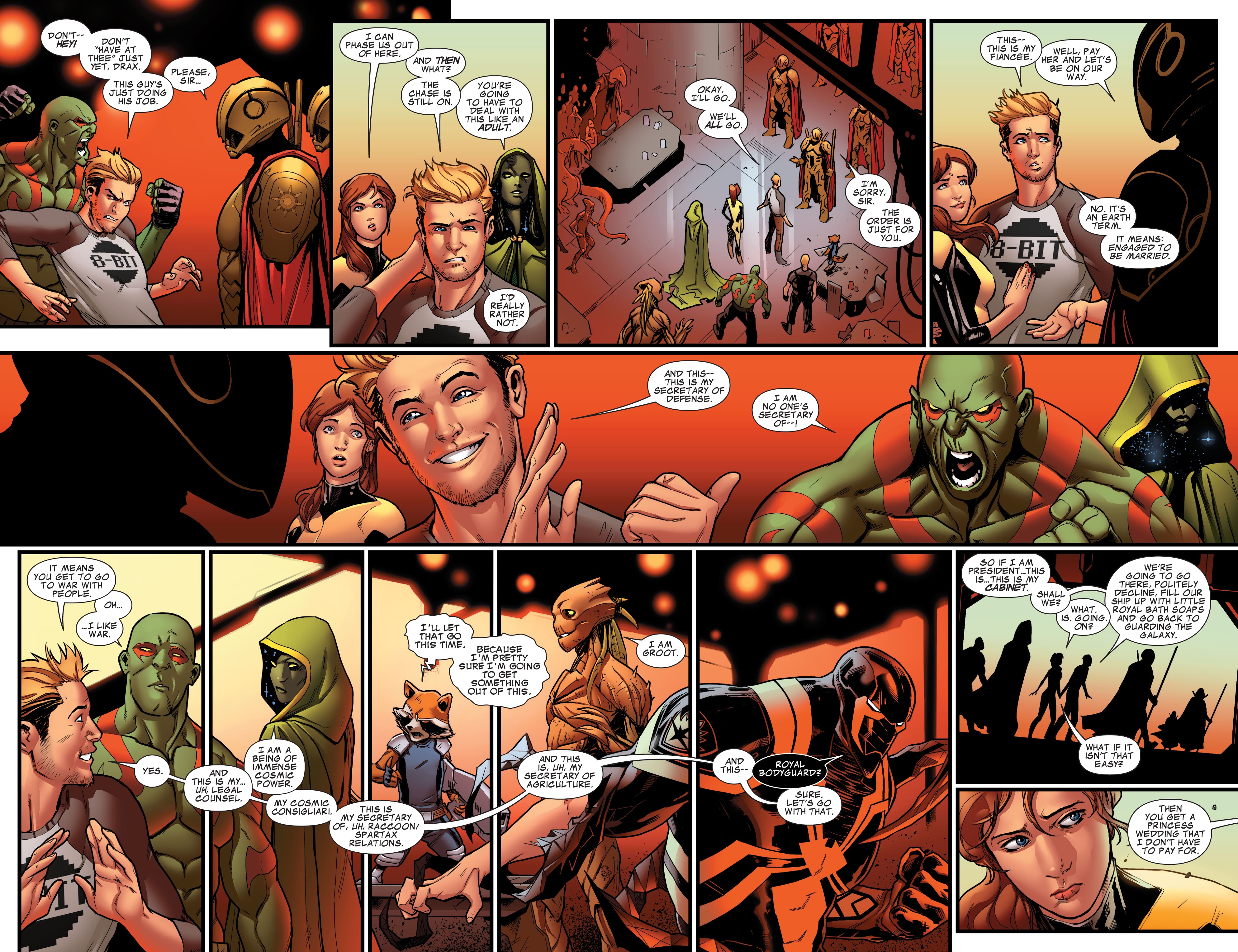 Read online Guardians Of The Galaxy by Brian Michael Bendis comic -  Issue # TPB 3 (Part 3) - 3