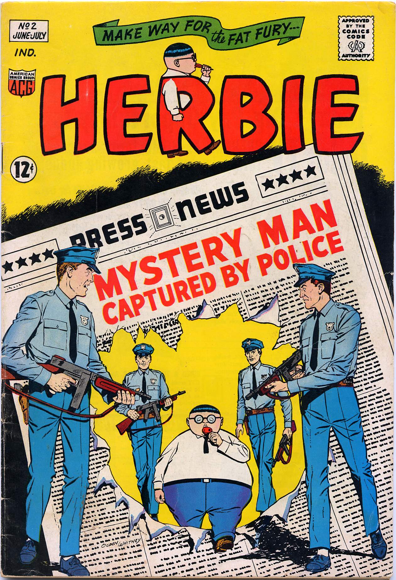 Read online Herbie comic -  Issue #2 - 1