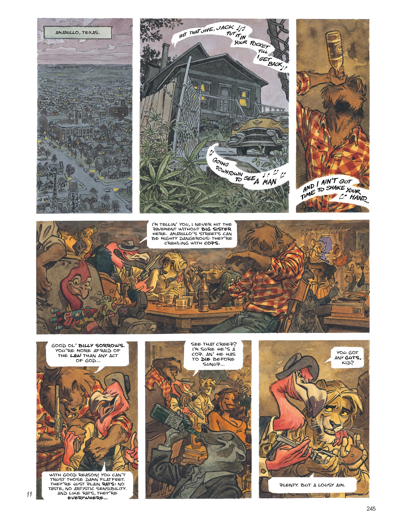 Read online Blacksad: The Collected Stories comic -  Issue # TPB (Part 3) - 47