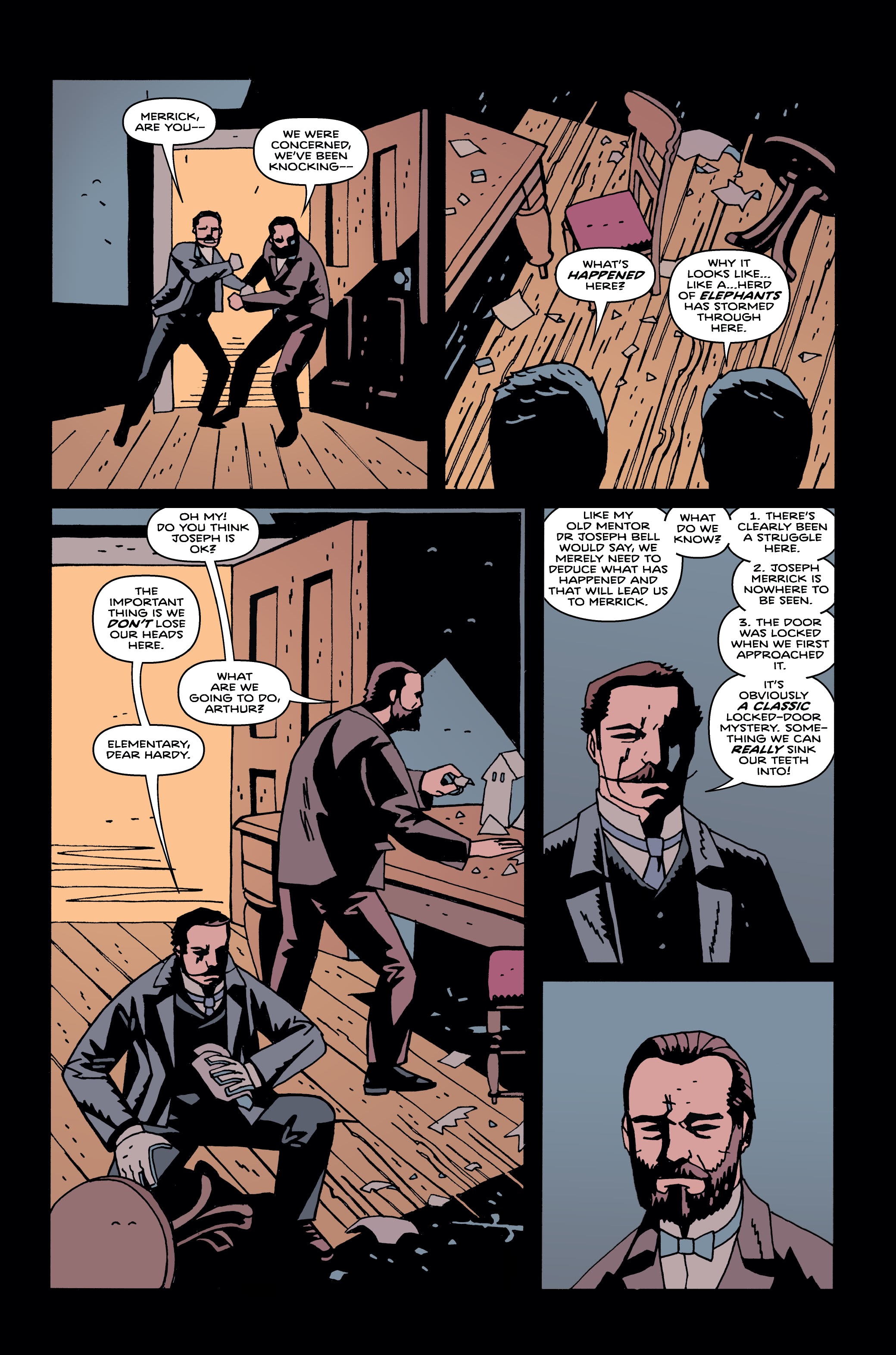 Read online Merrick: The Sensational Elephantman comic -  Issue #11 - 8