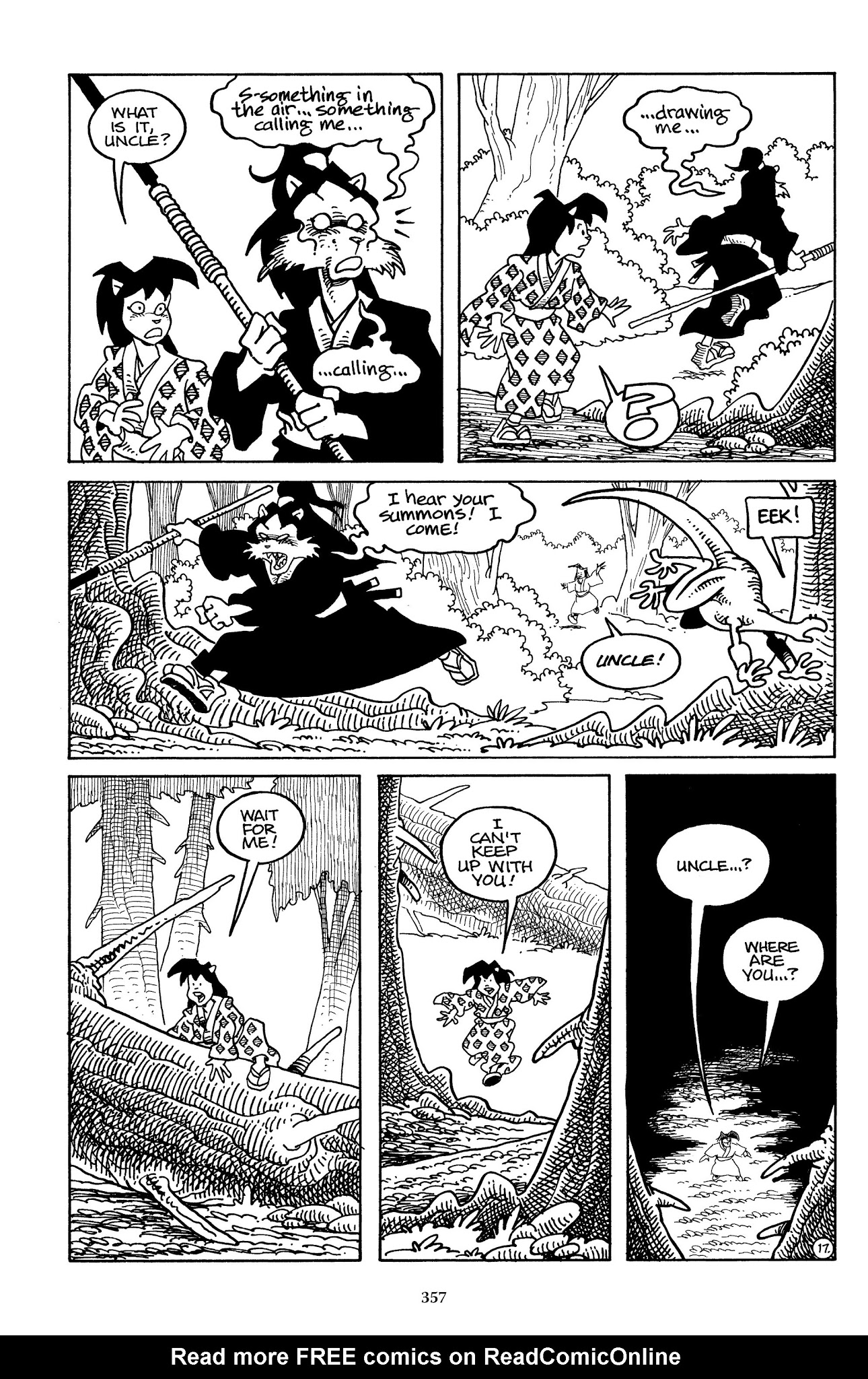 Read online The Usagi Yojimbo Saga comic -  Issue # TPB 2 - 352