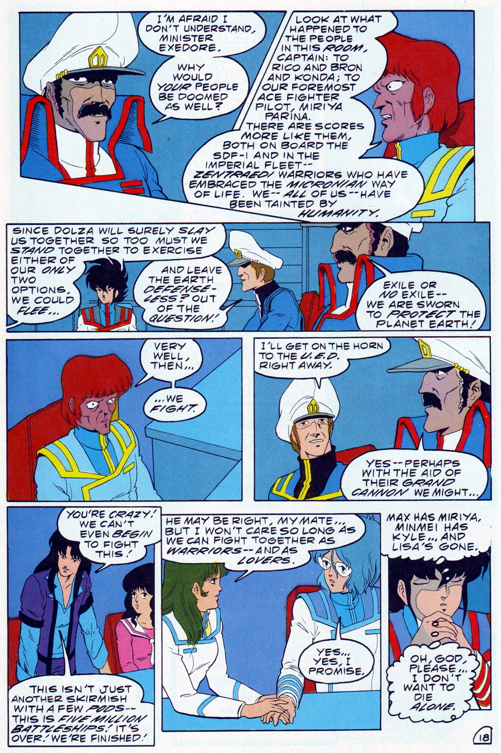Read online Robotech The Macross Saga comic -  Issue #26 - 20