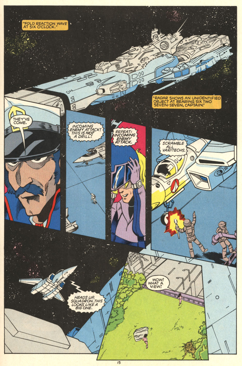Read online Robotech The Macross Saga comic -  Issue #5 - 16