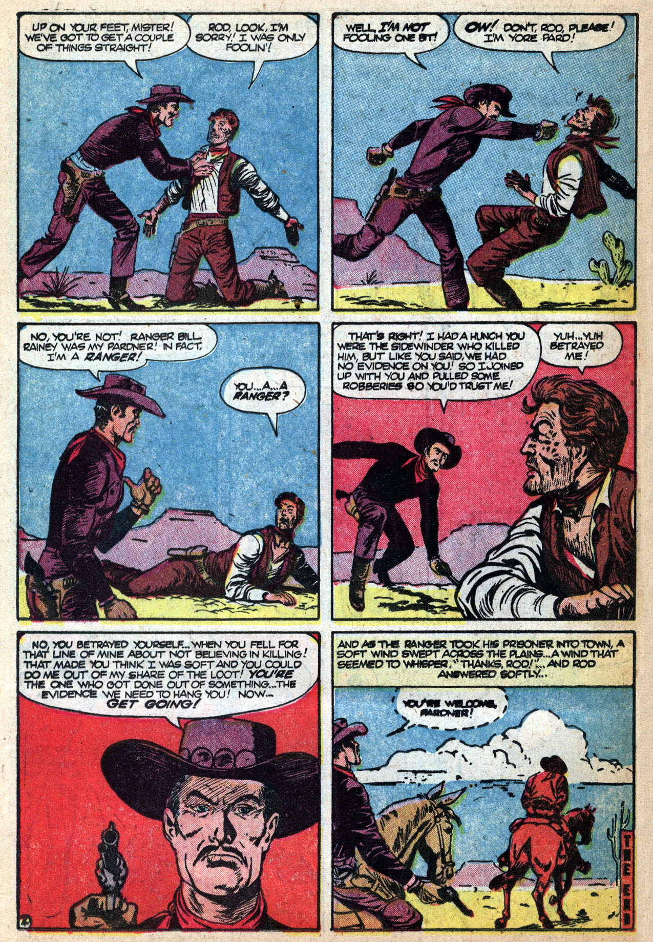 Read online Western Gunfighters (1956) comic -  Issue #26 - 24