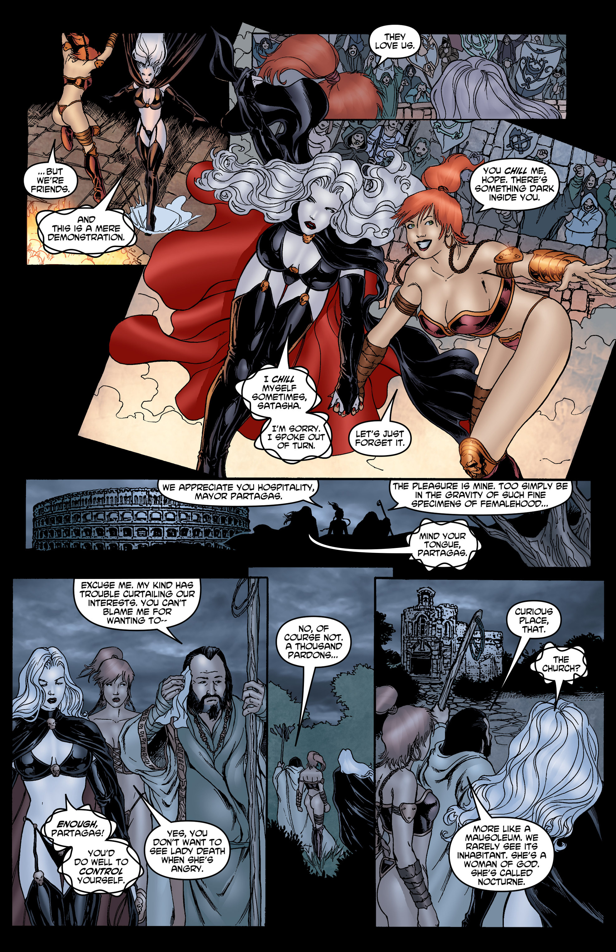 Read online Lady Death Origins comic -  Issue #20 - 6