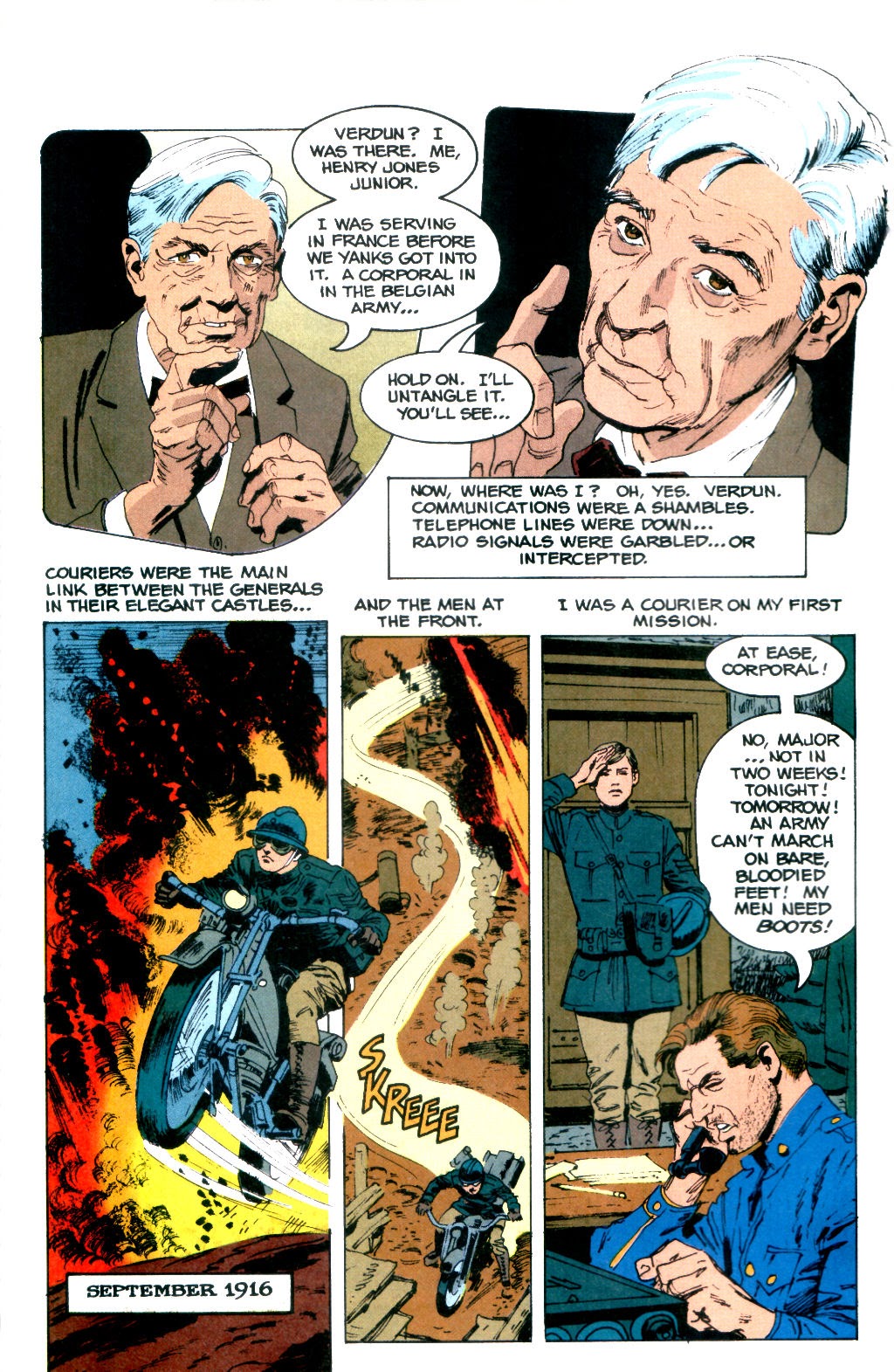 Read online Young Indiana Jones Chronicles comic -  Issue #5 - 4