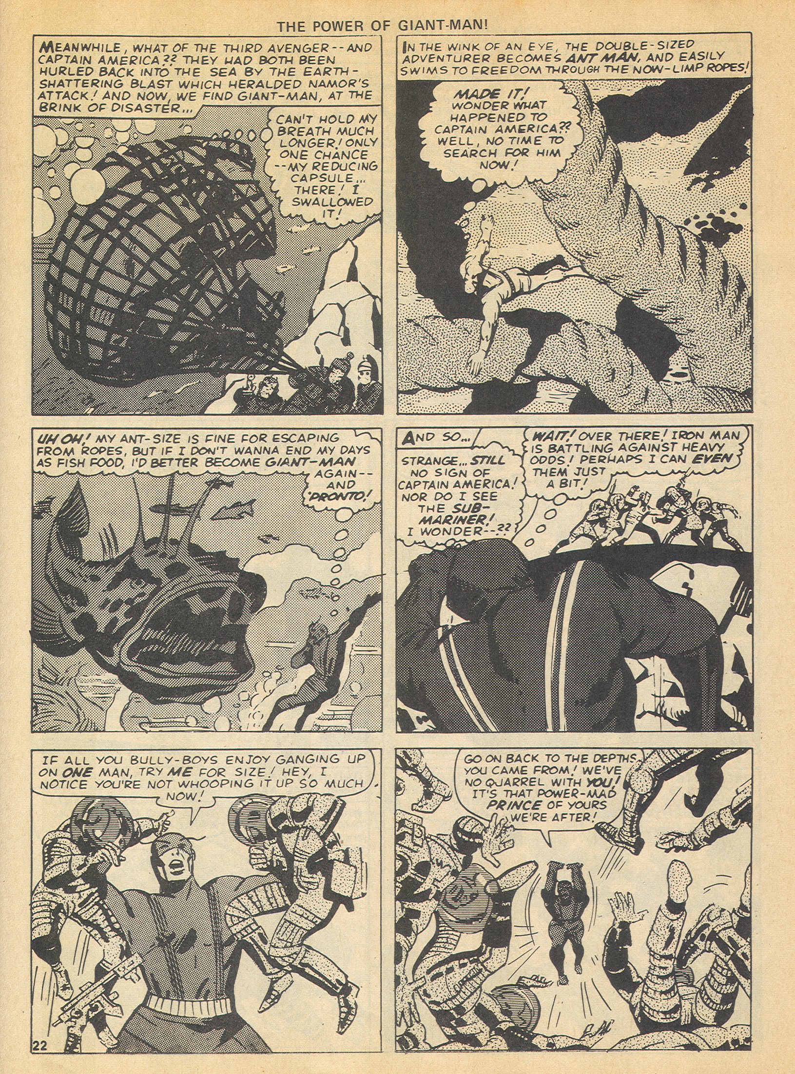 Read online The Avengers (1973) comic -  Issue #1 - 22