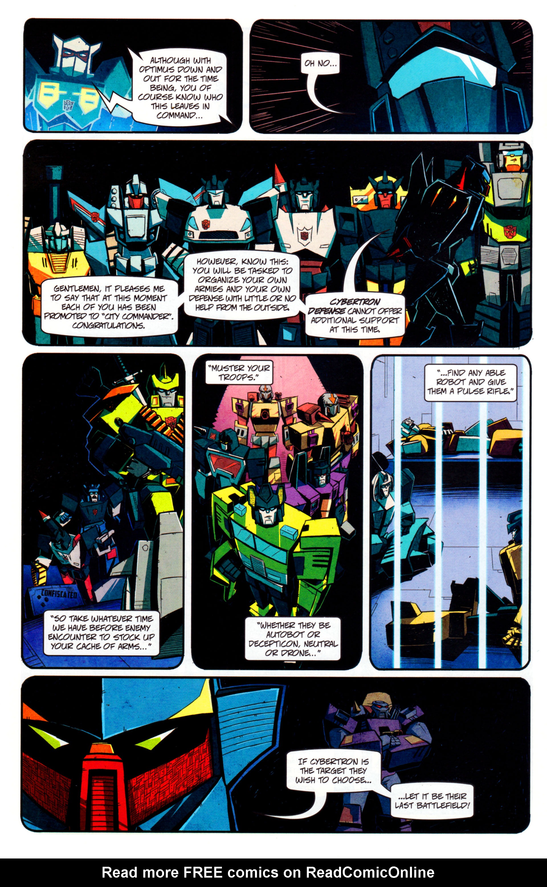Read online Transformers: Timelines comic -  Issue #8 - 10