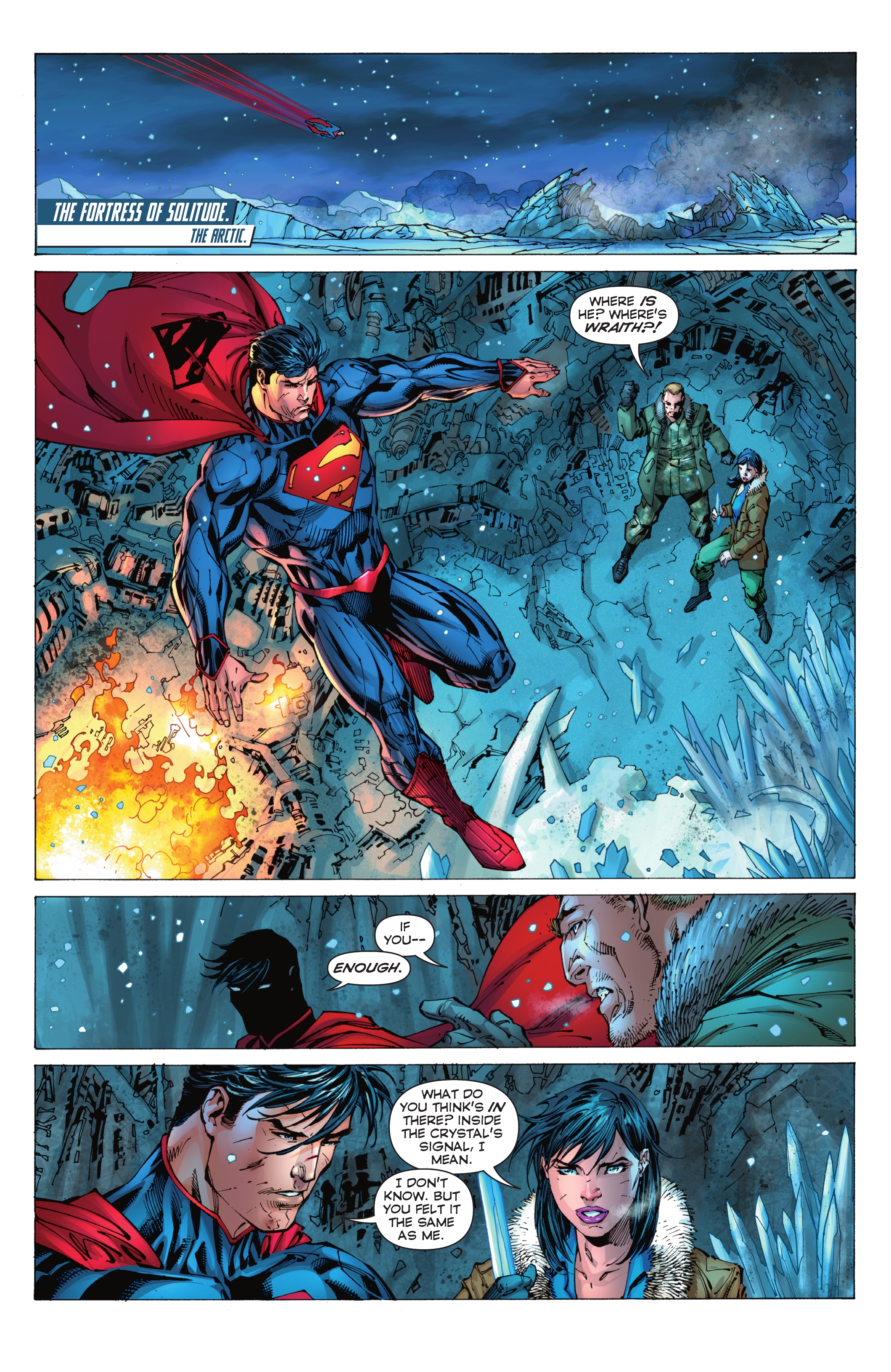 Read online Superman Unchained Deluxe Edition comic -  Issue # TPB (Part 3) - 1