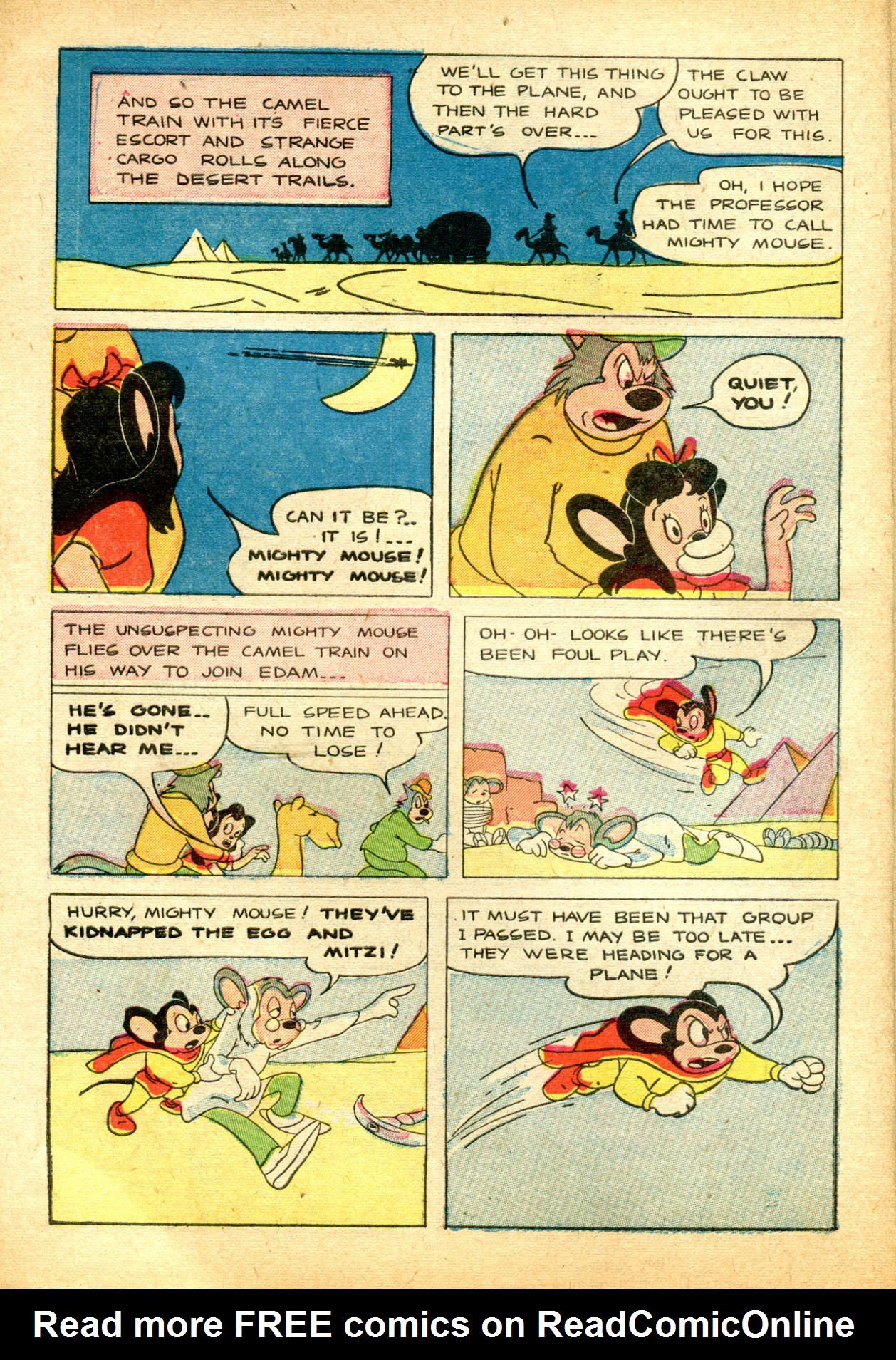 Read online Paul Terry's Mighty Mouse Comics comic -  Issue #39 - 6