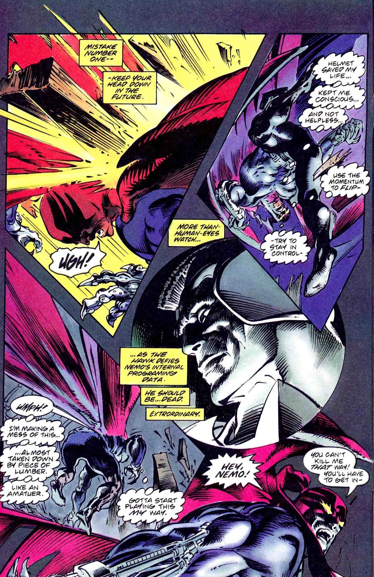 Read online Knighthawk comic -  Issue #3 - 4