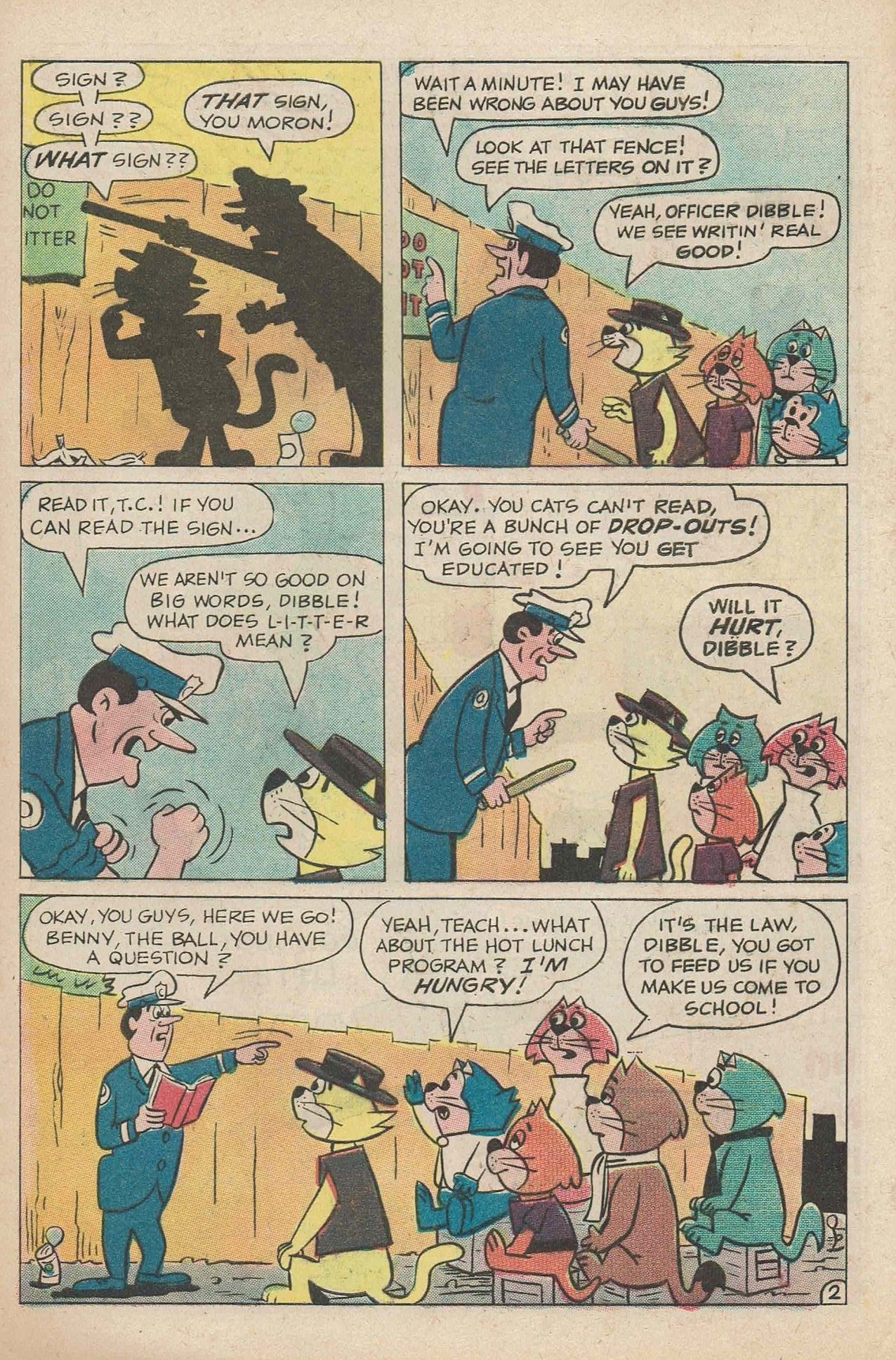 Read online Top Cat (1970) comic -  Issue #2 - 7