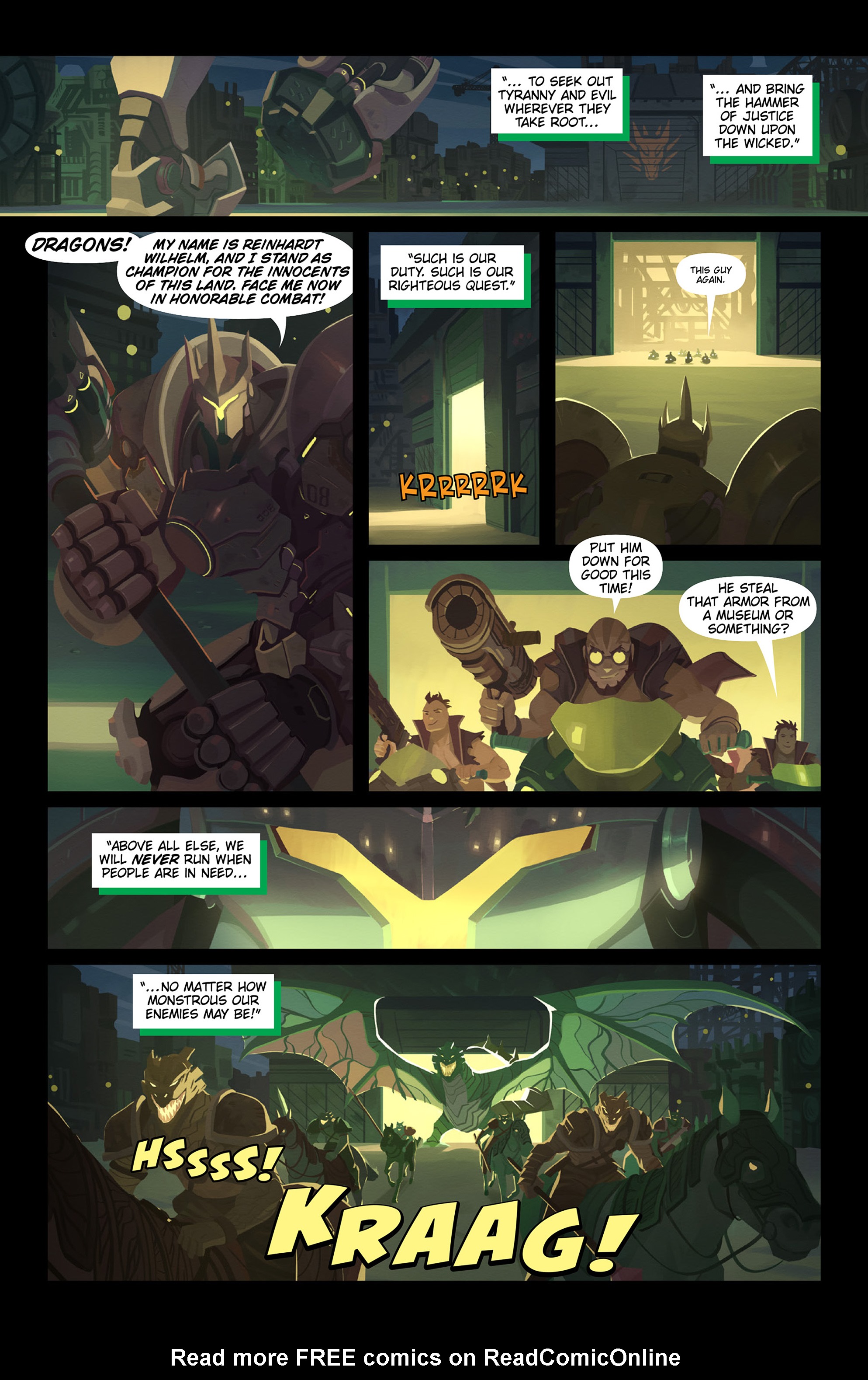 Read online Overwatch comic -  Issue #2 - 7